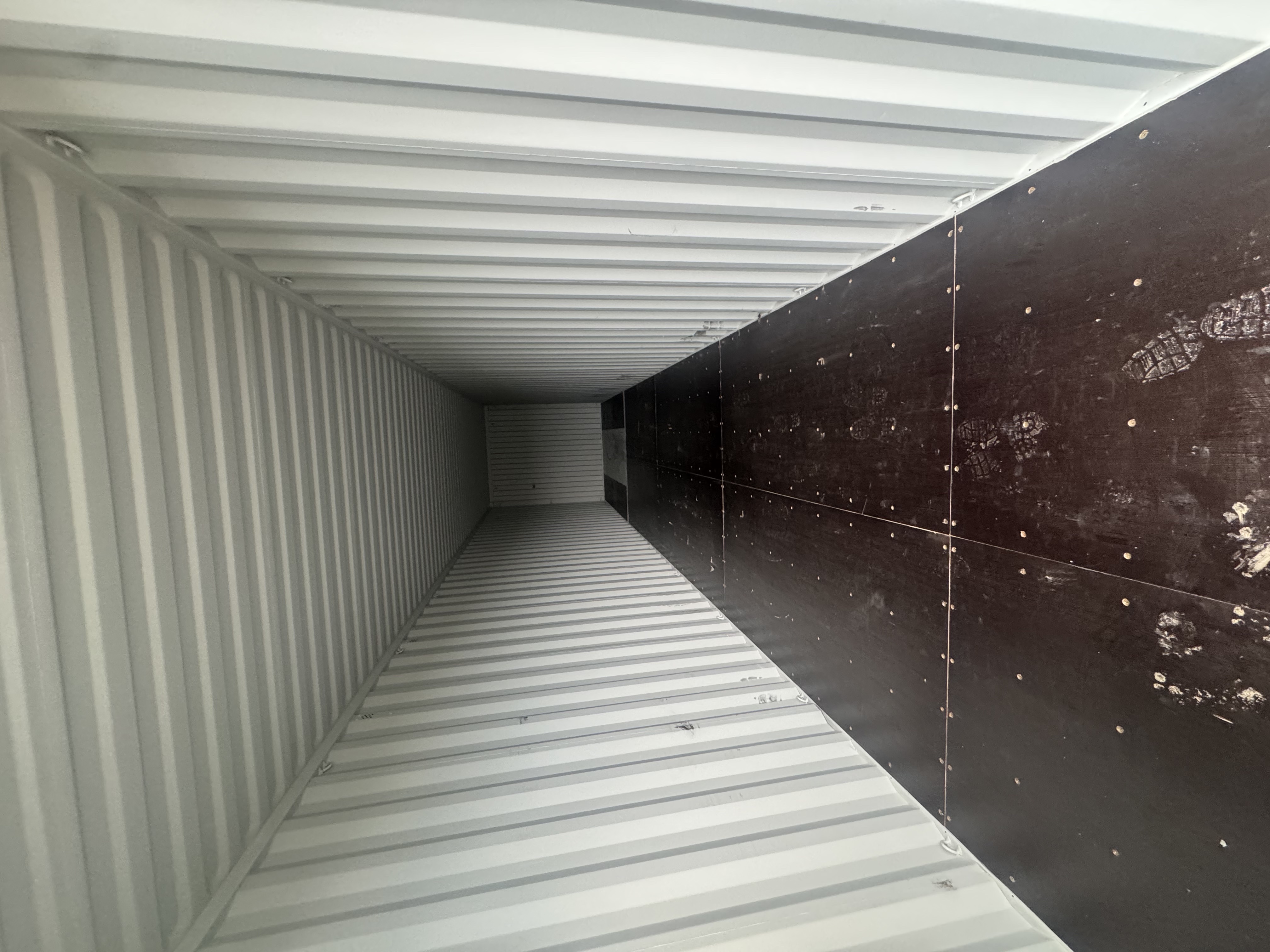 Front corner view of the product