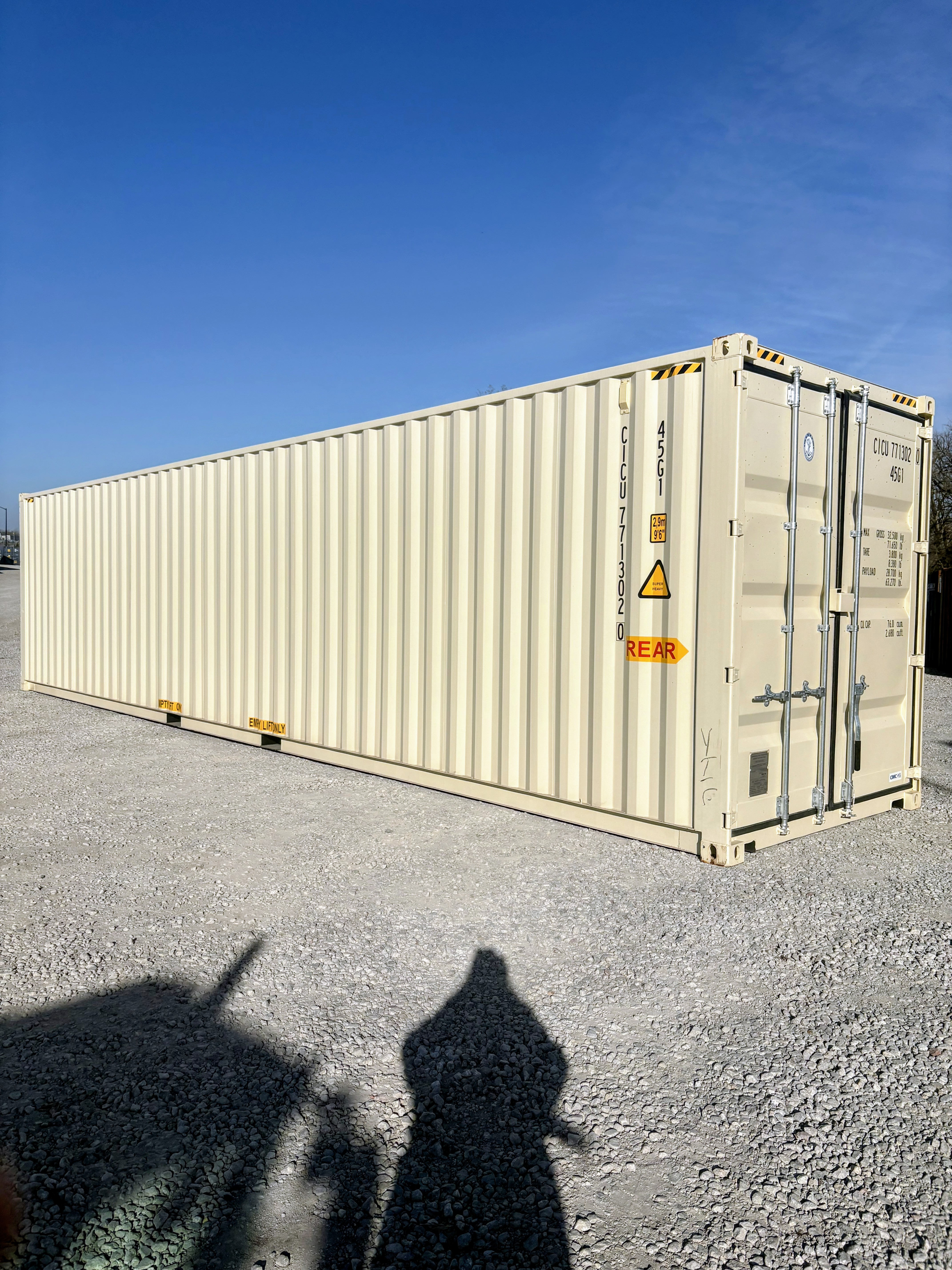 Rear corner view of the product