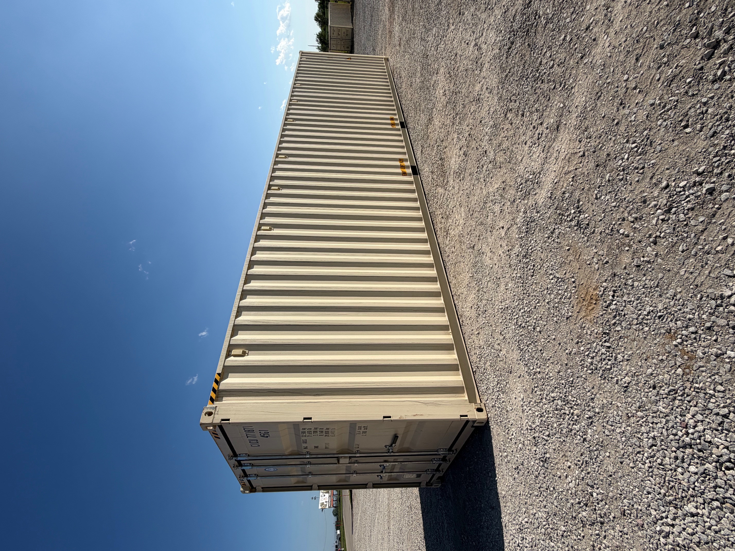 Front corner view of the product