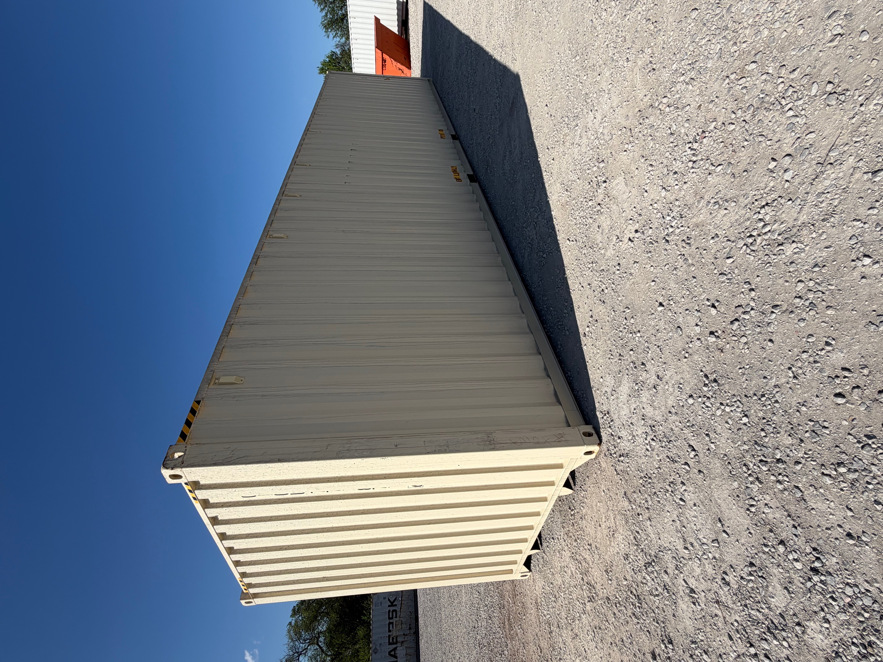 Rear corner view of the product