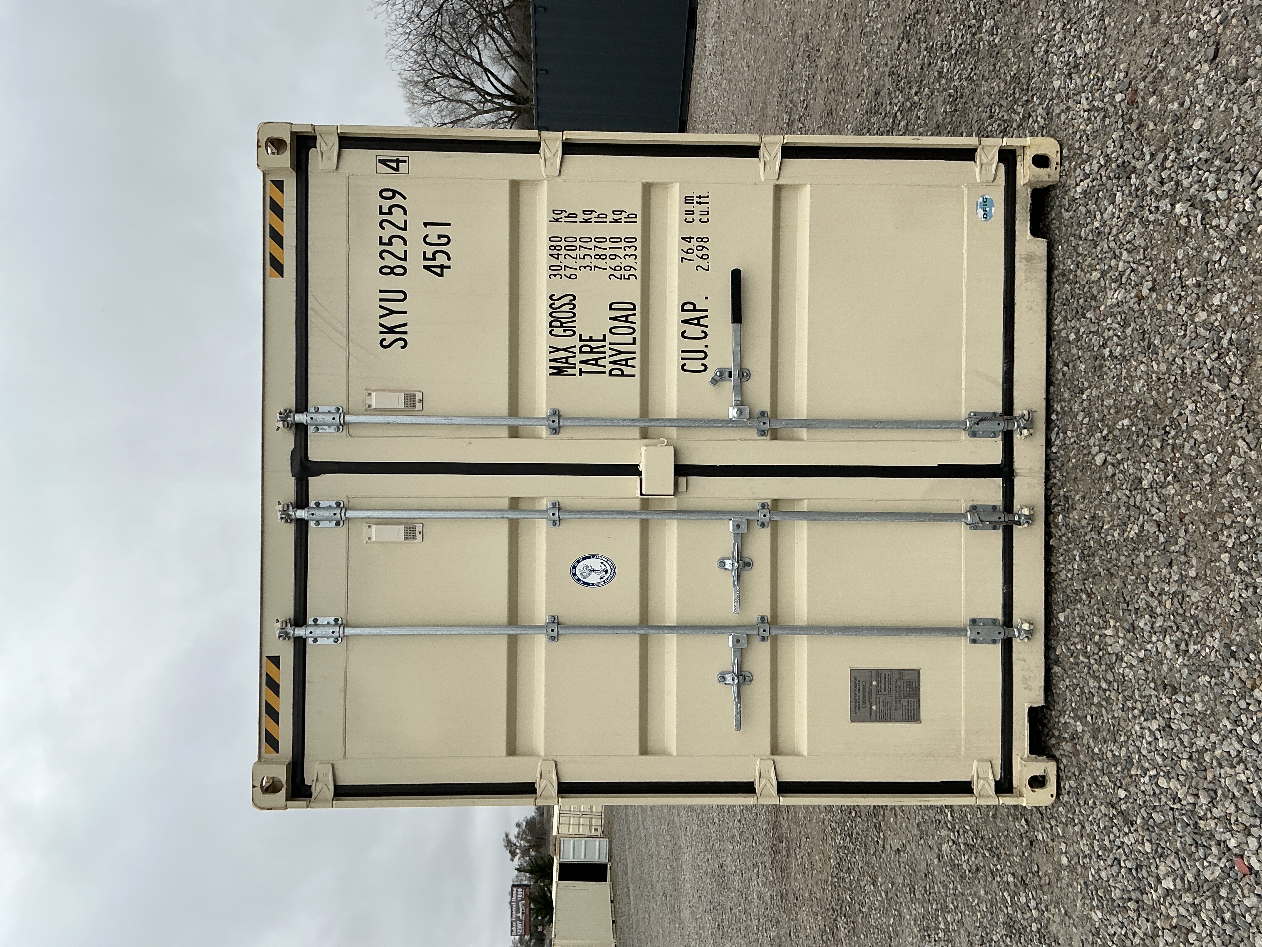 Front view of the product