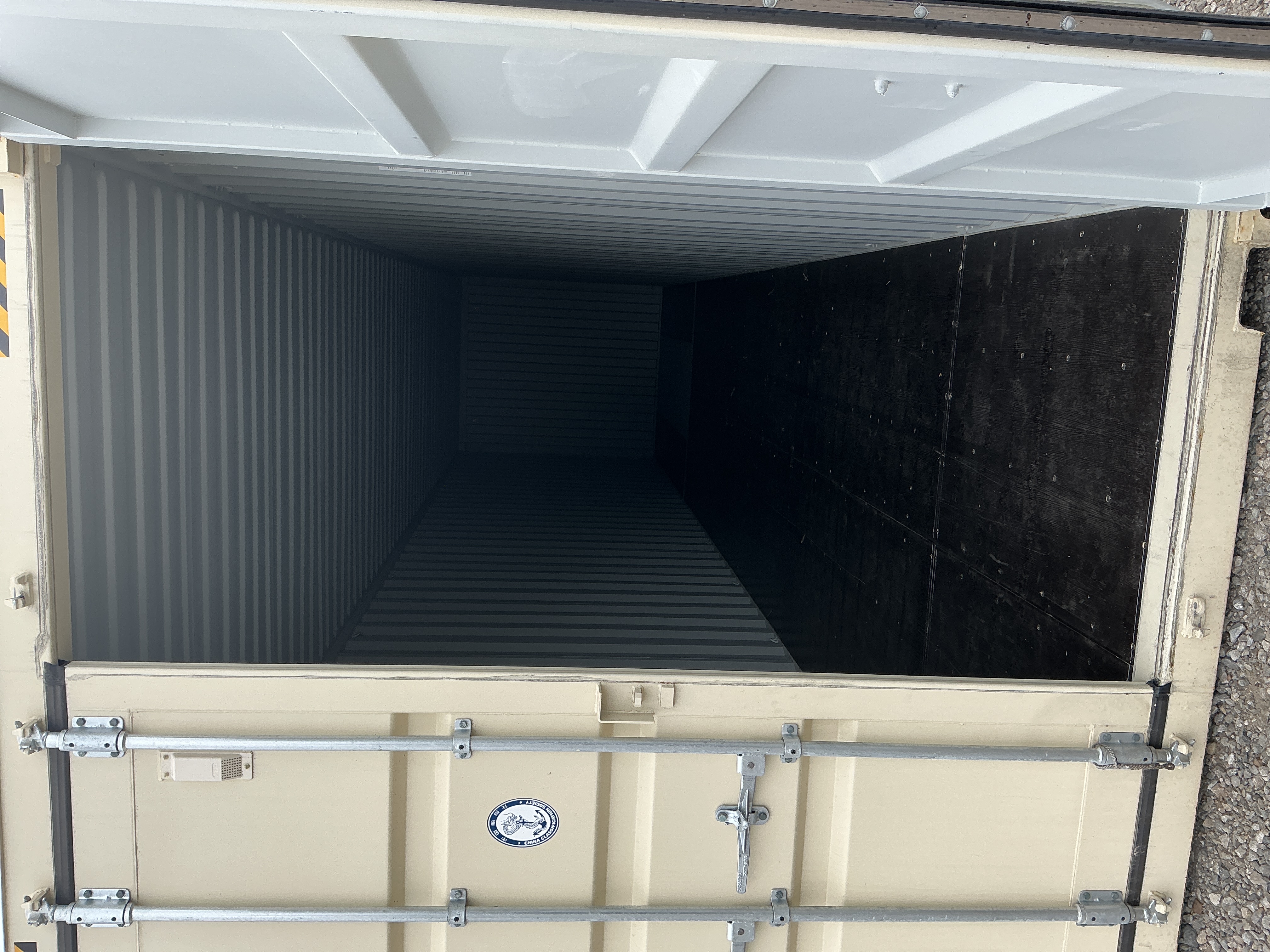 Interior view of the product