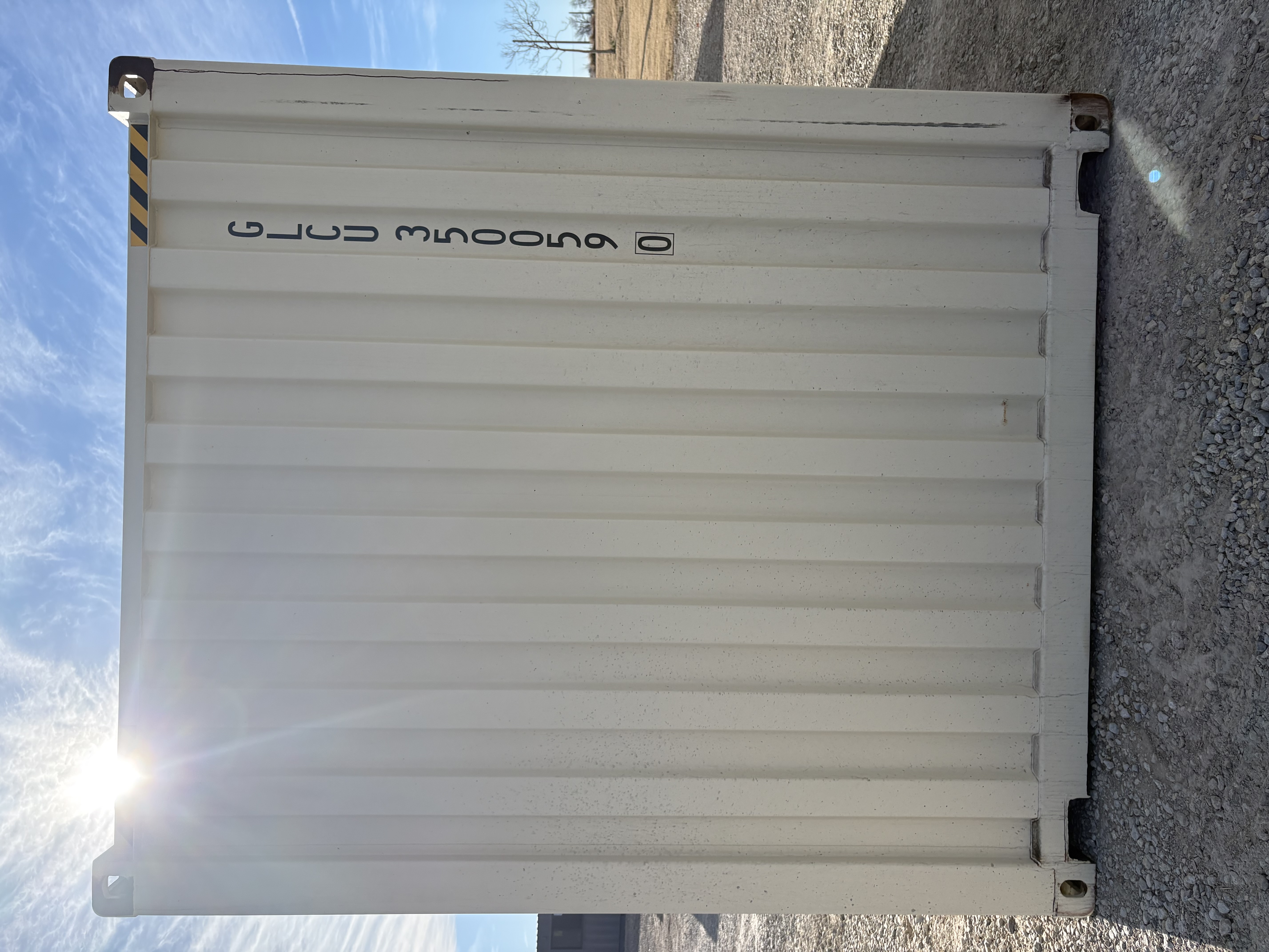 Rear corner view of the product