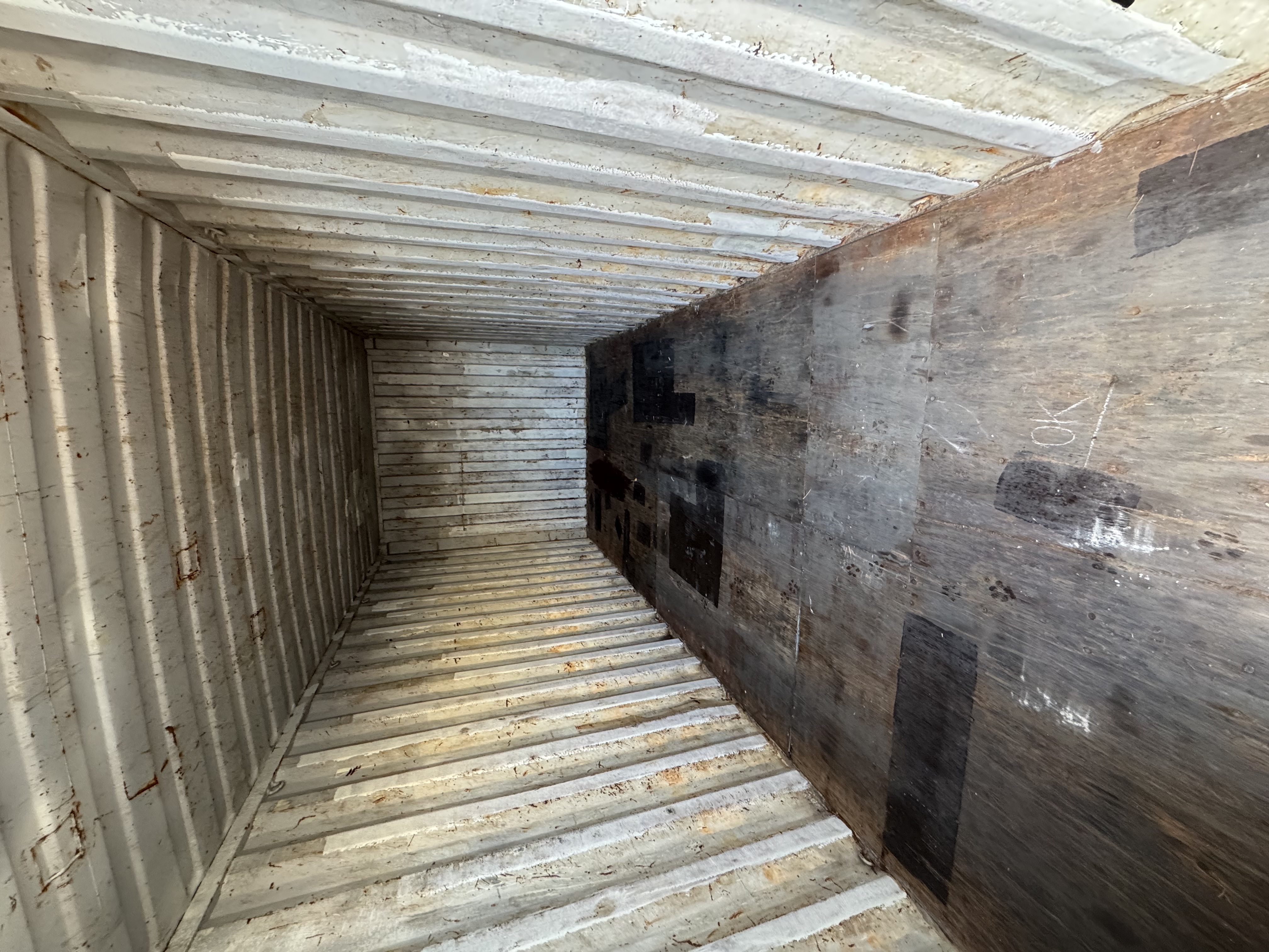 Front corner view of the product