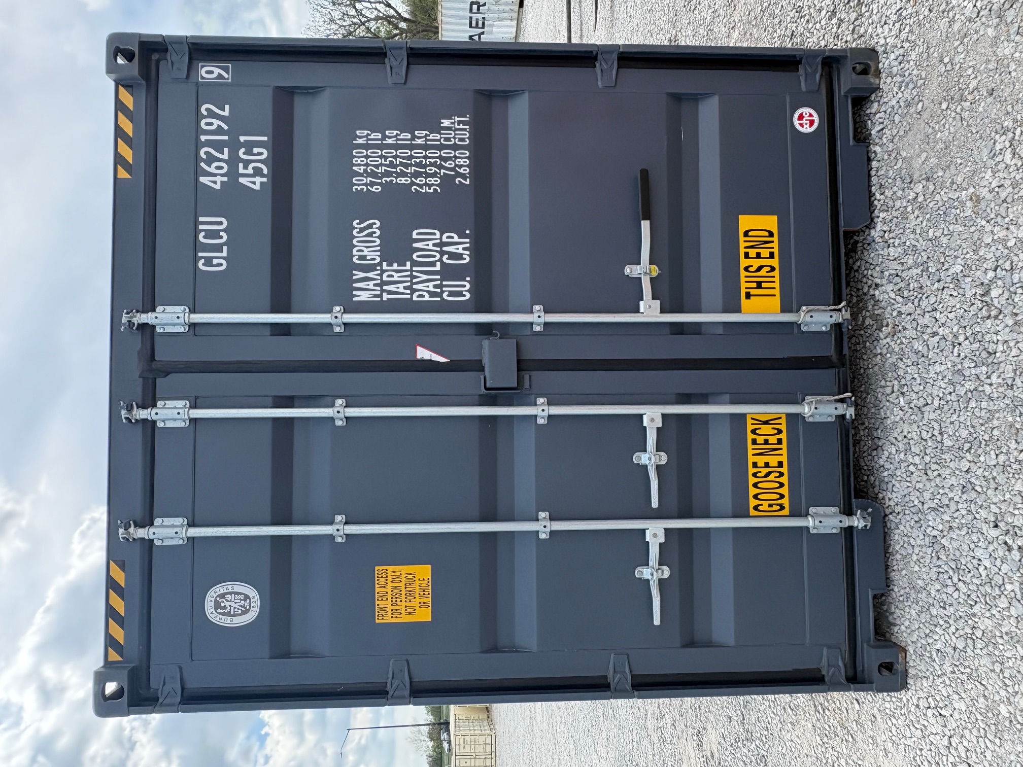 Front view of the product