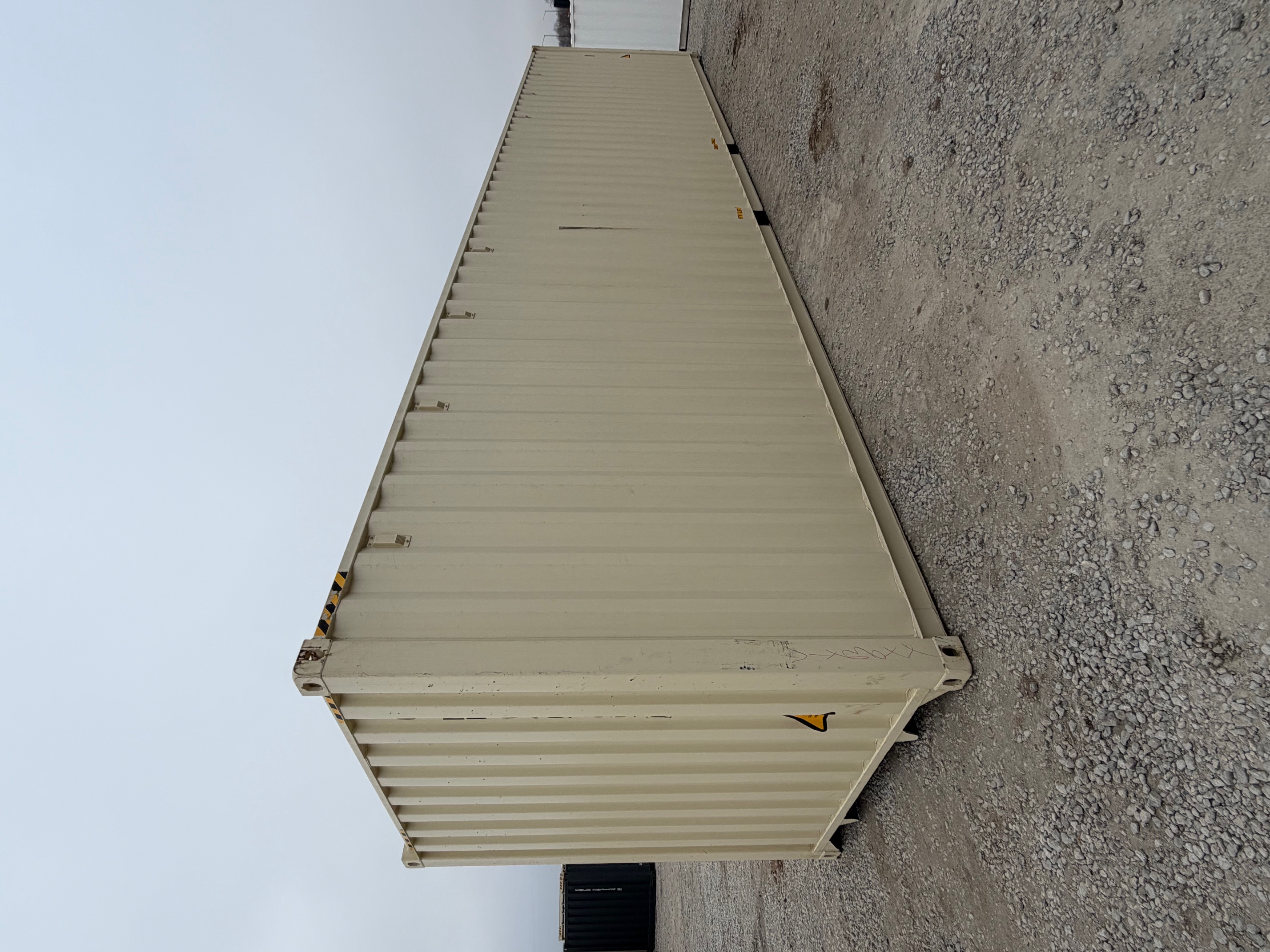 Rear corner view of the product