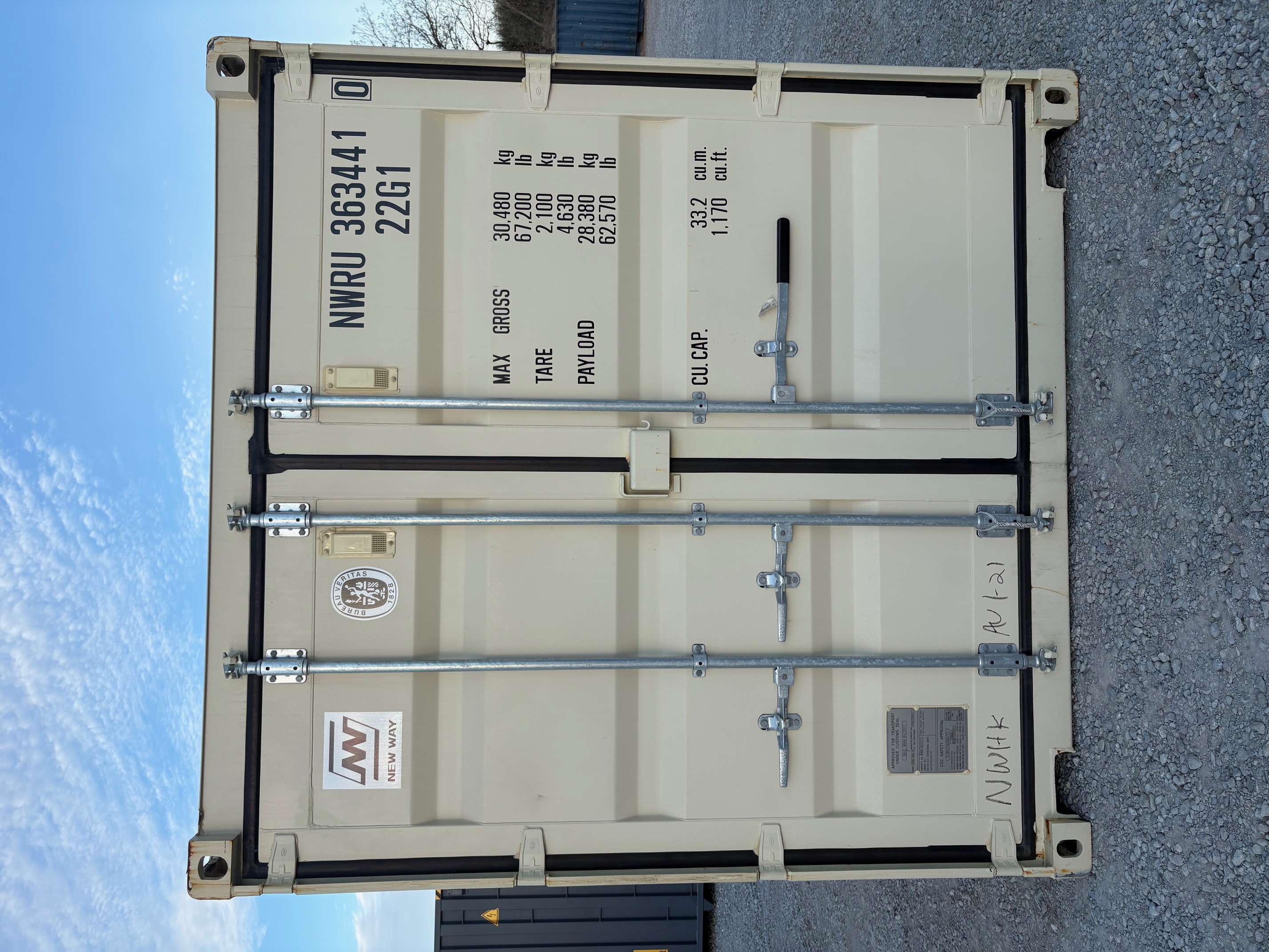 Front view of the product