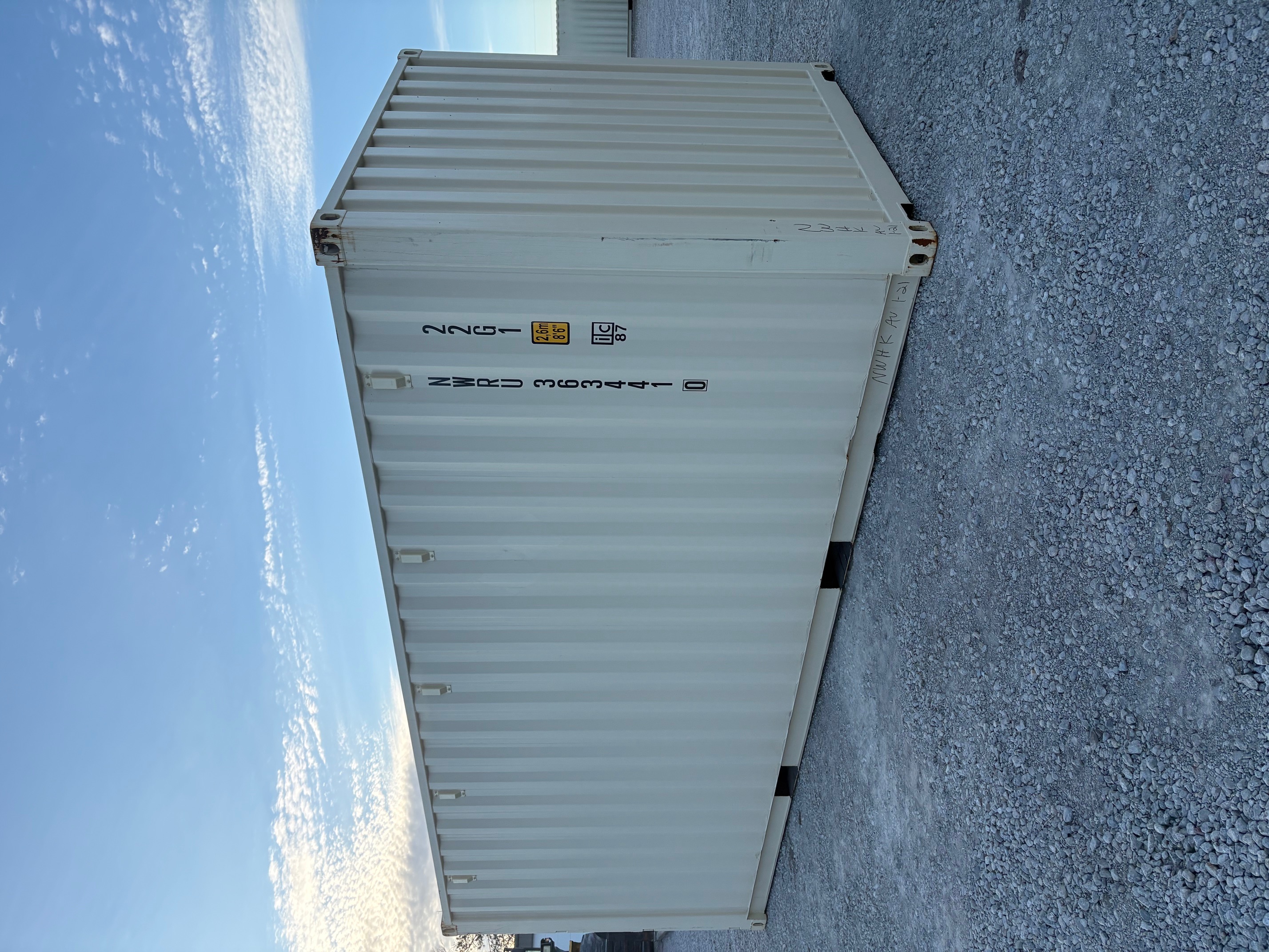 Rear corner view of the product