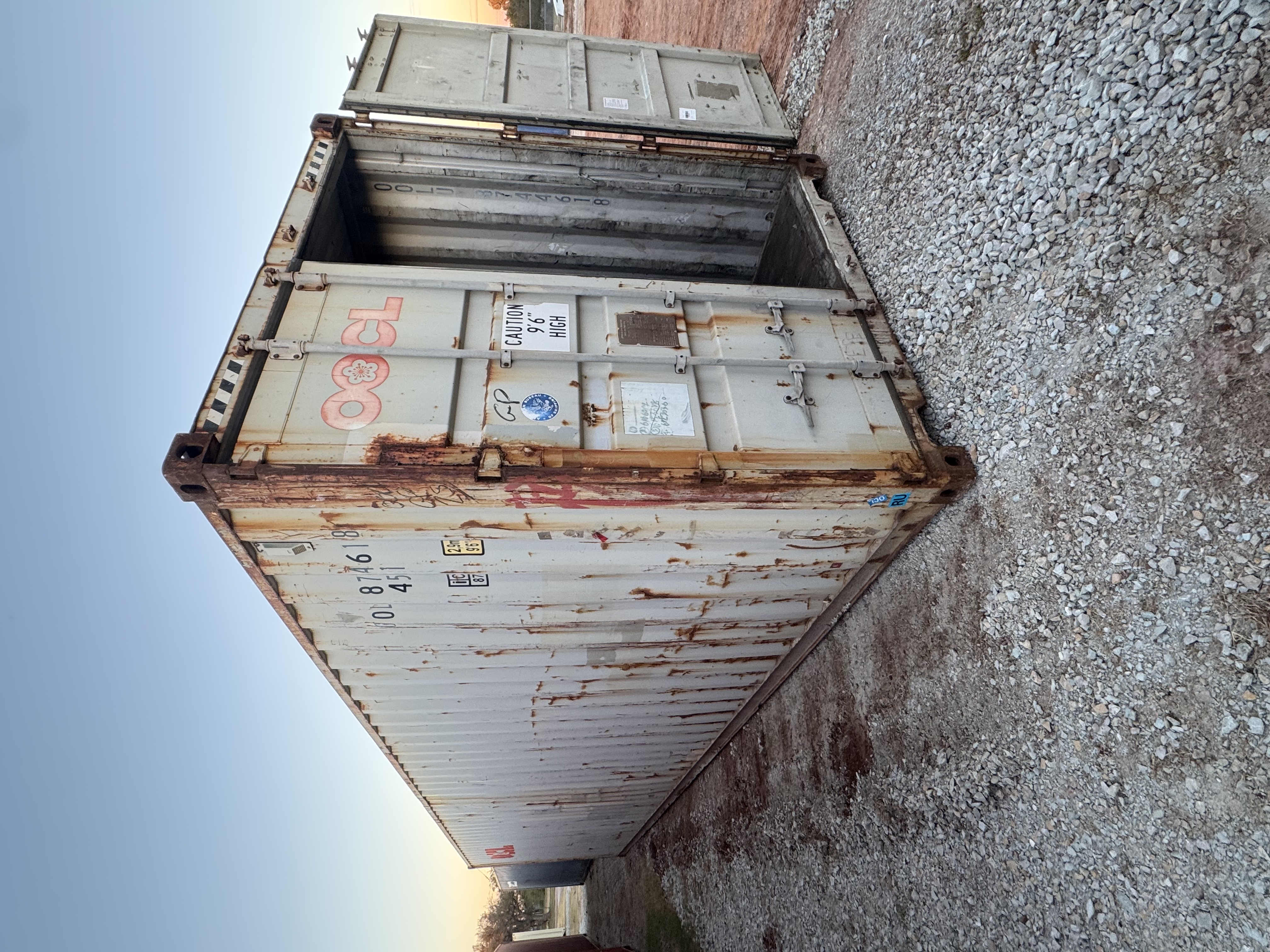 Front corner view of the product