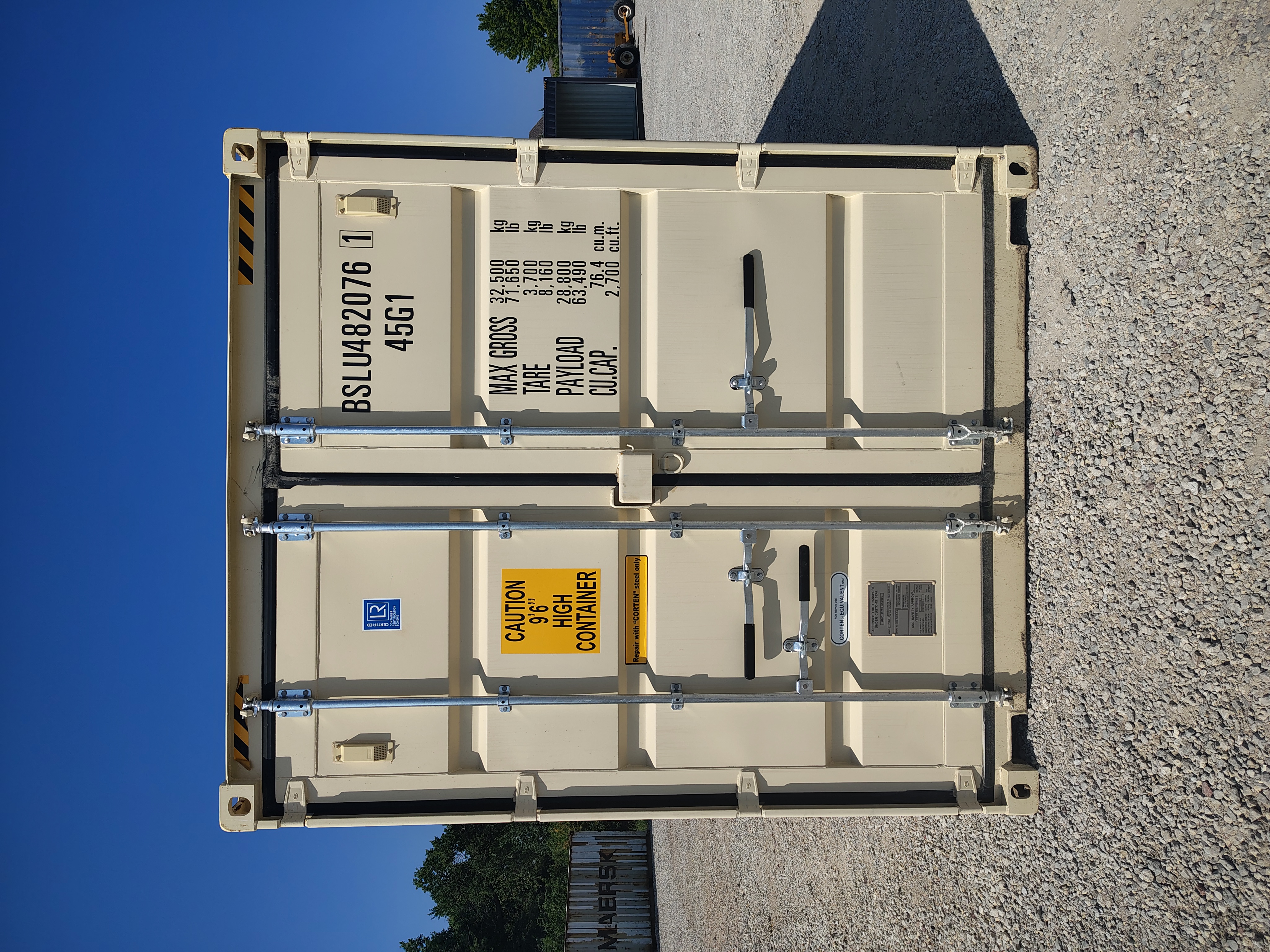 Front view of the product