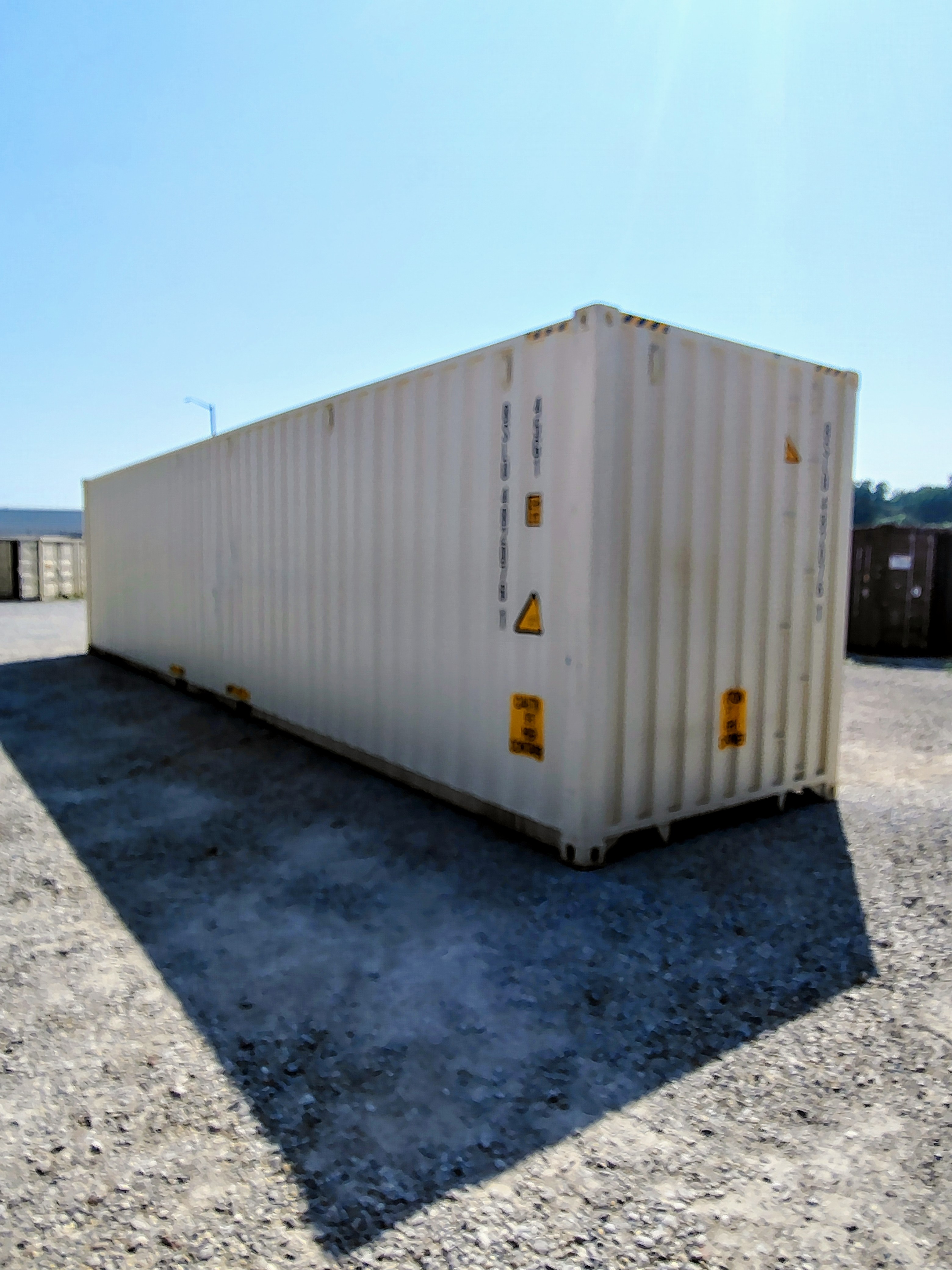Rear corner view of the product
