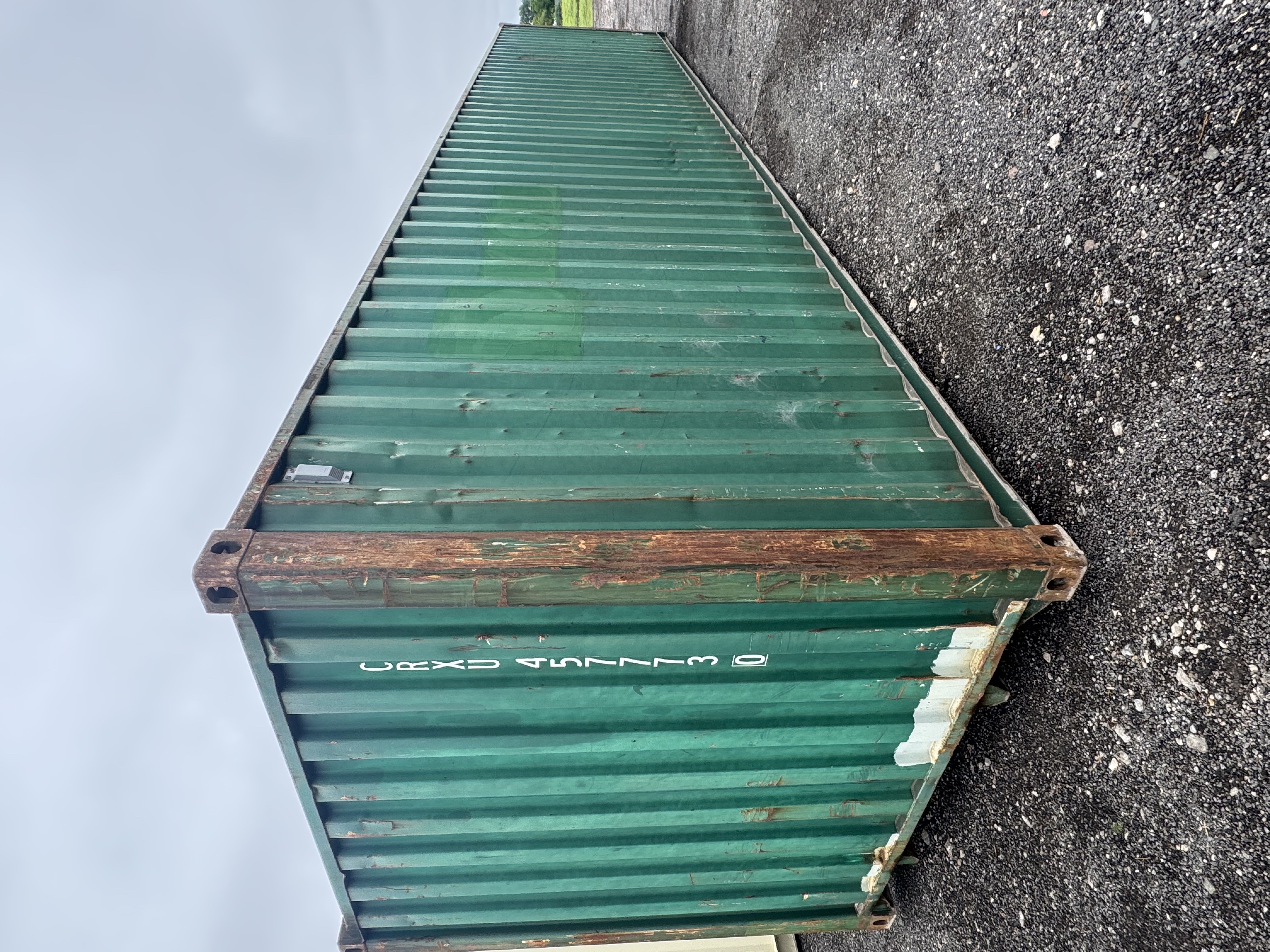 Rear corner view of the product