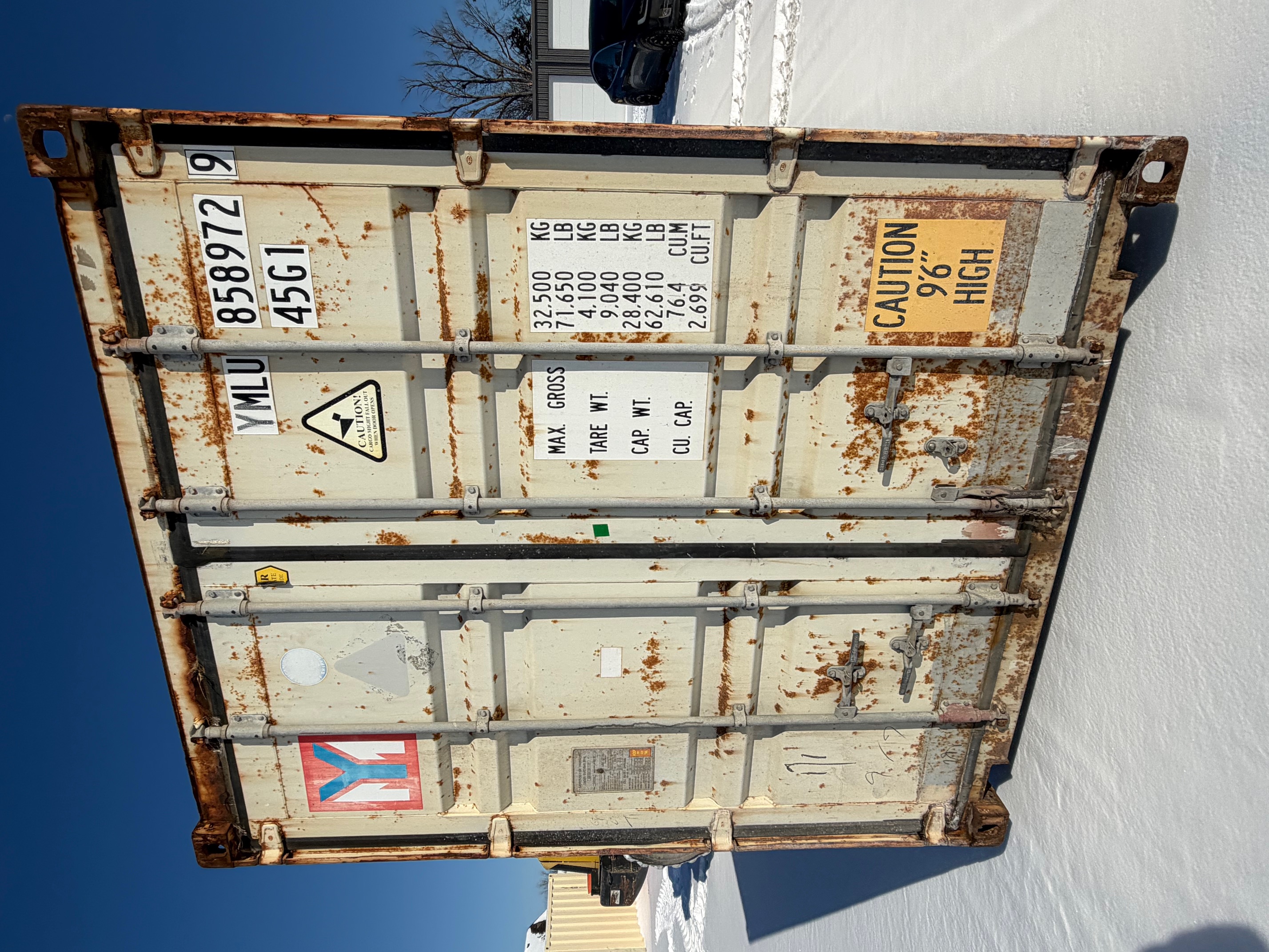 Front view of the product