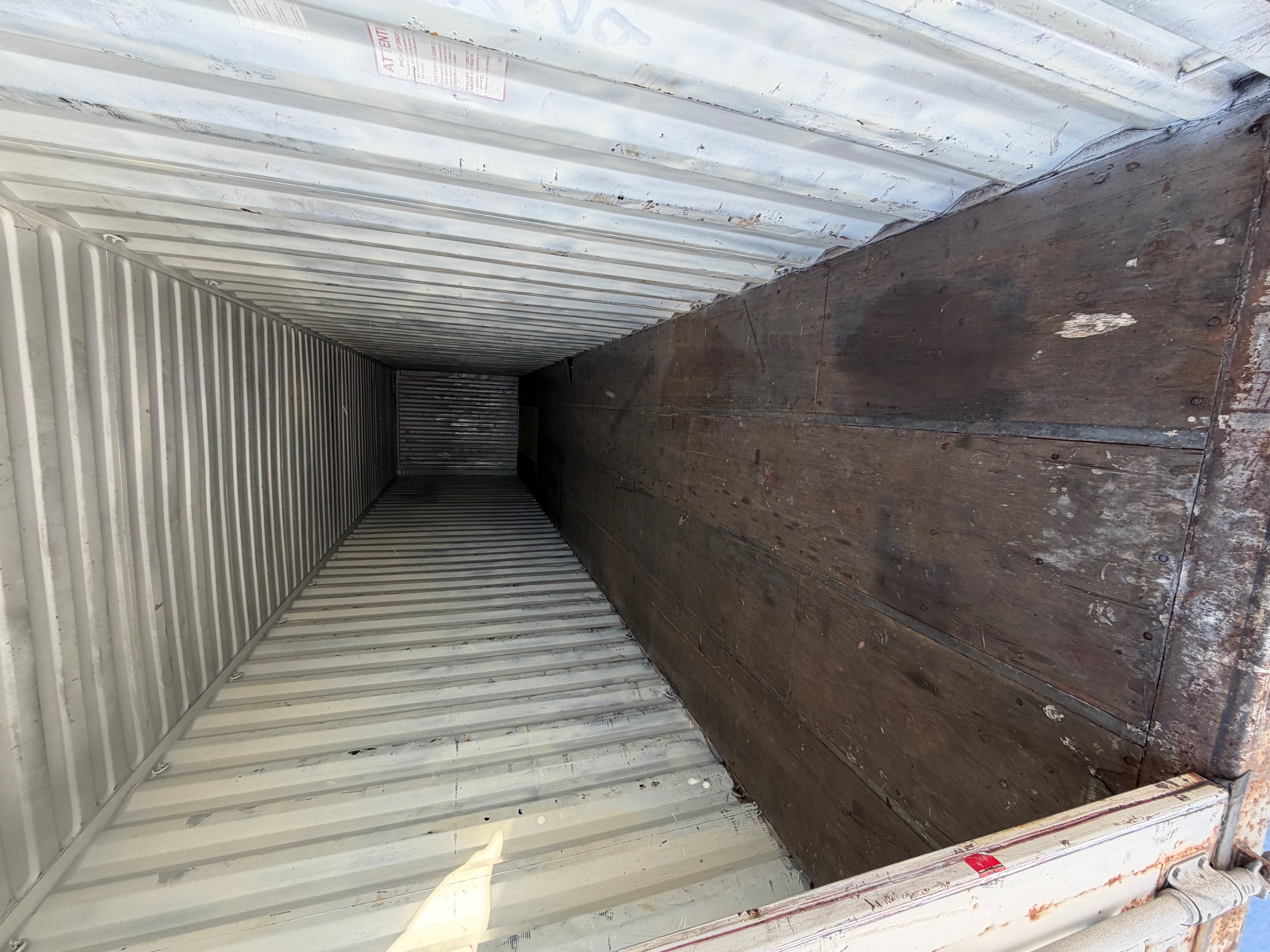 Interior view of the product