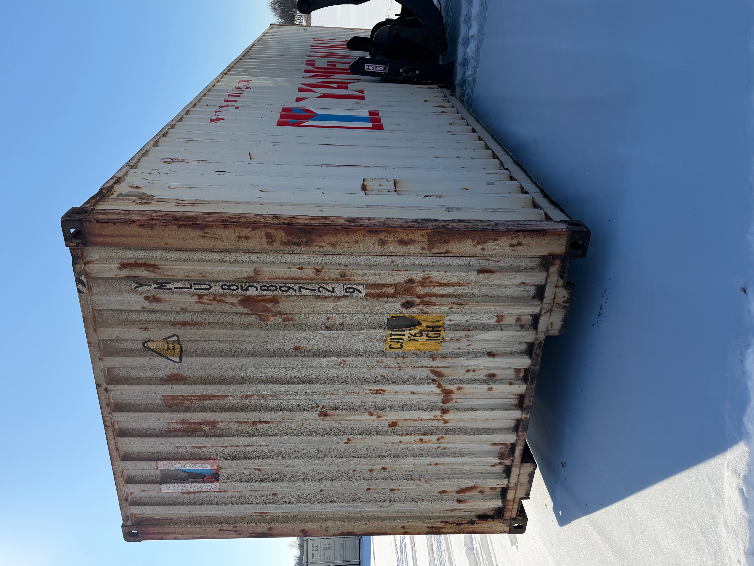 Rear corner view of the product