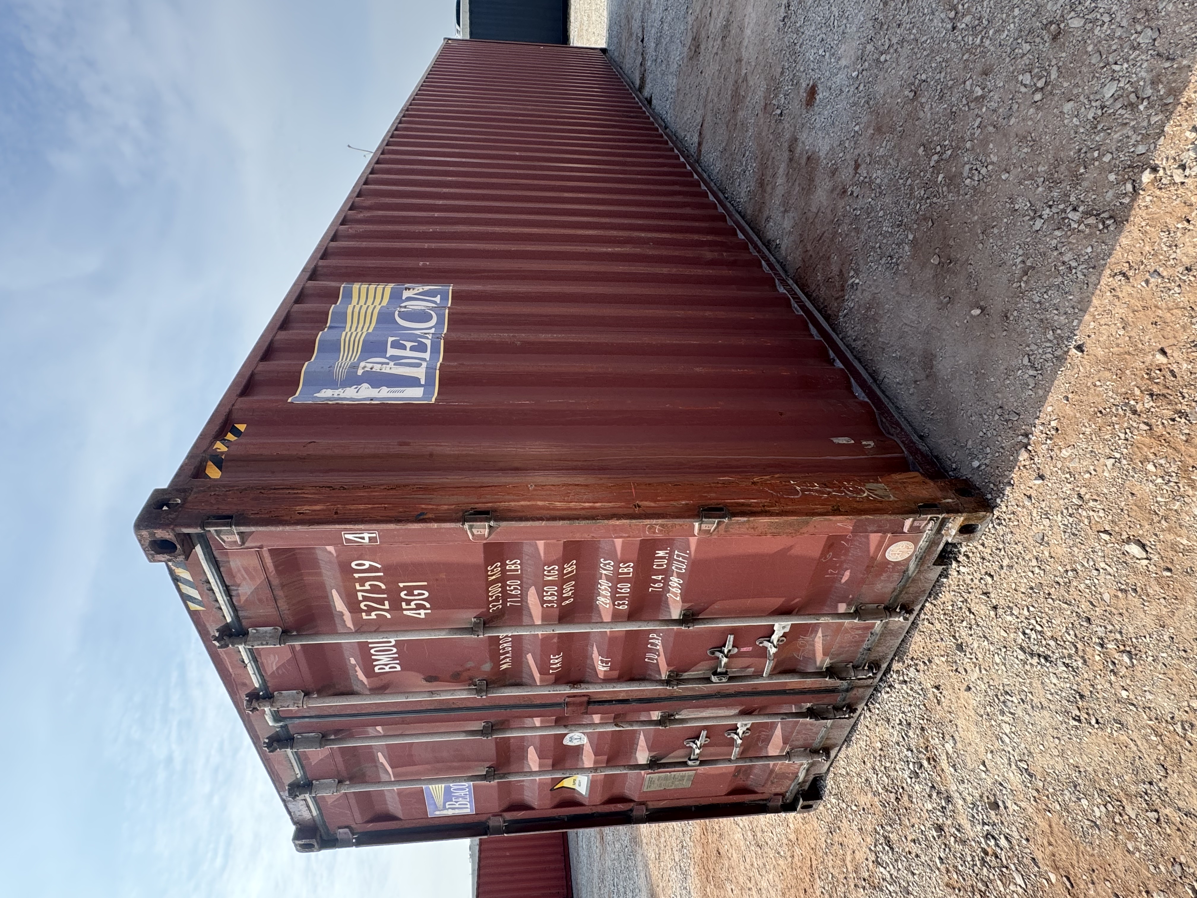 Front corner view of the product