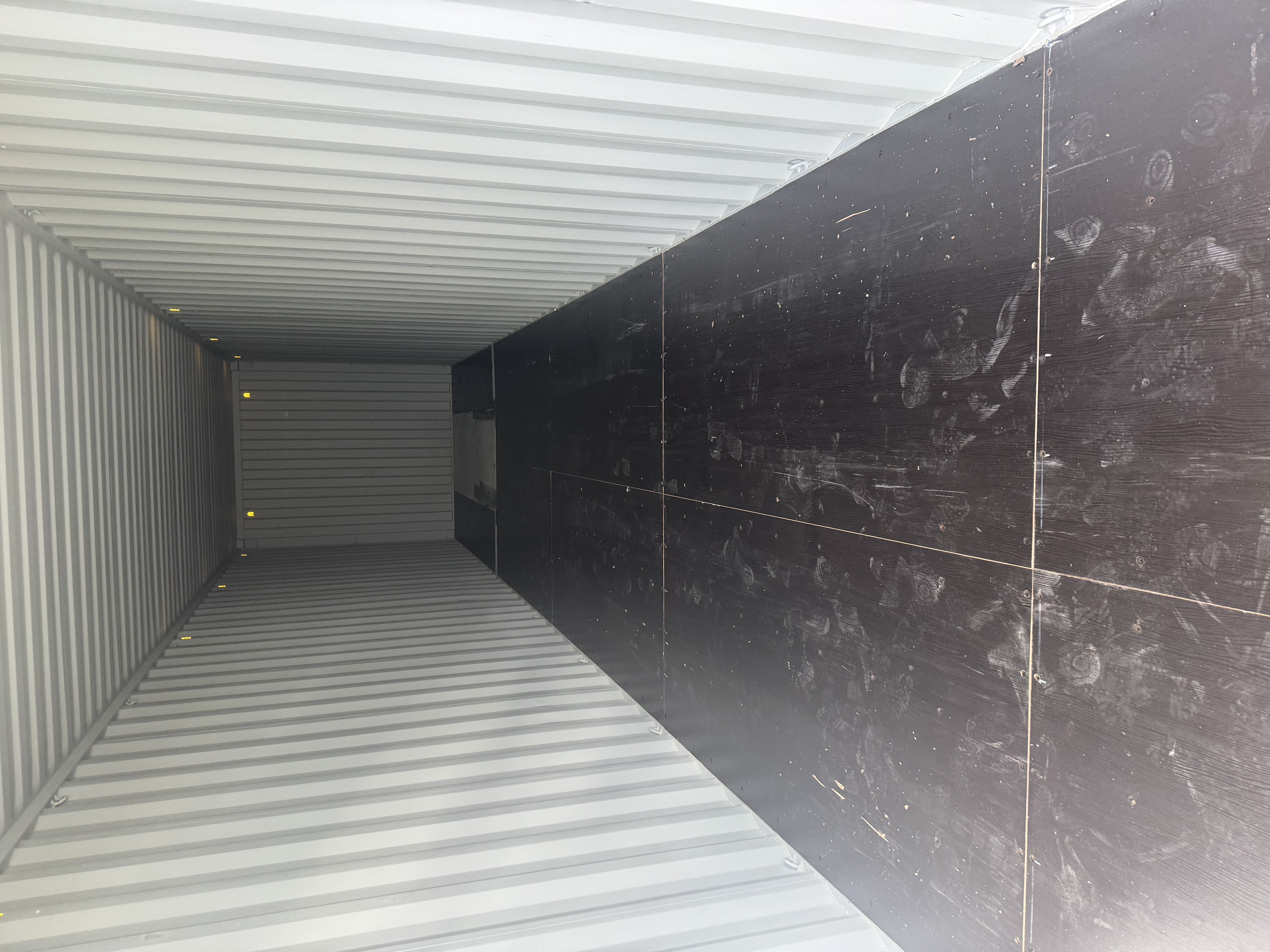 Front corner view of the product