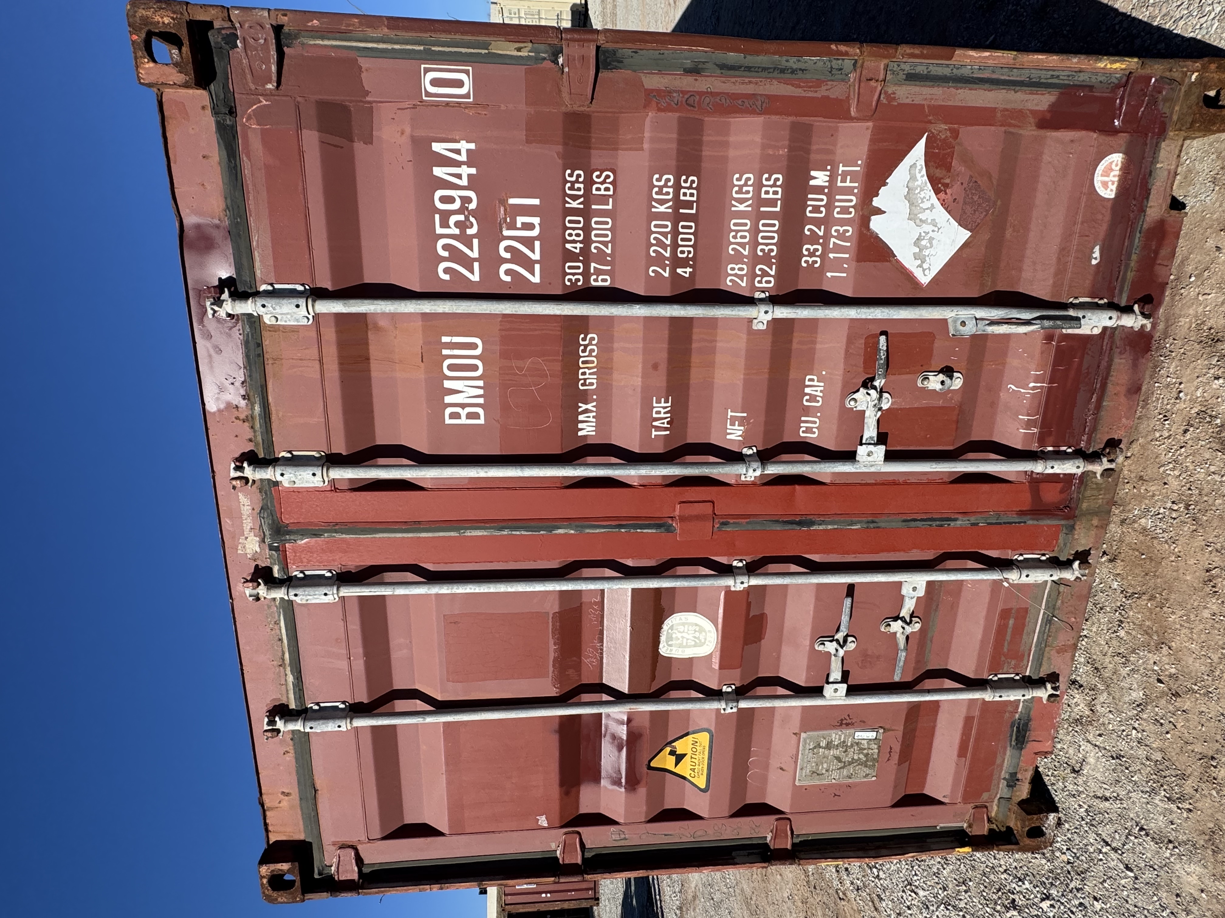 Rear corner view of the product