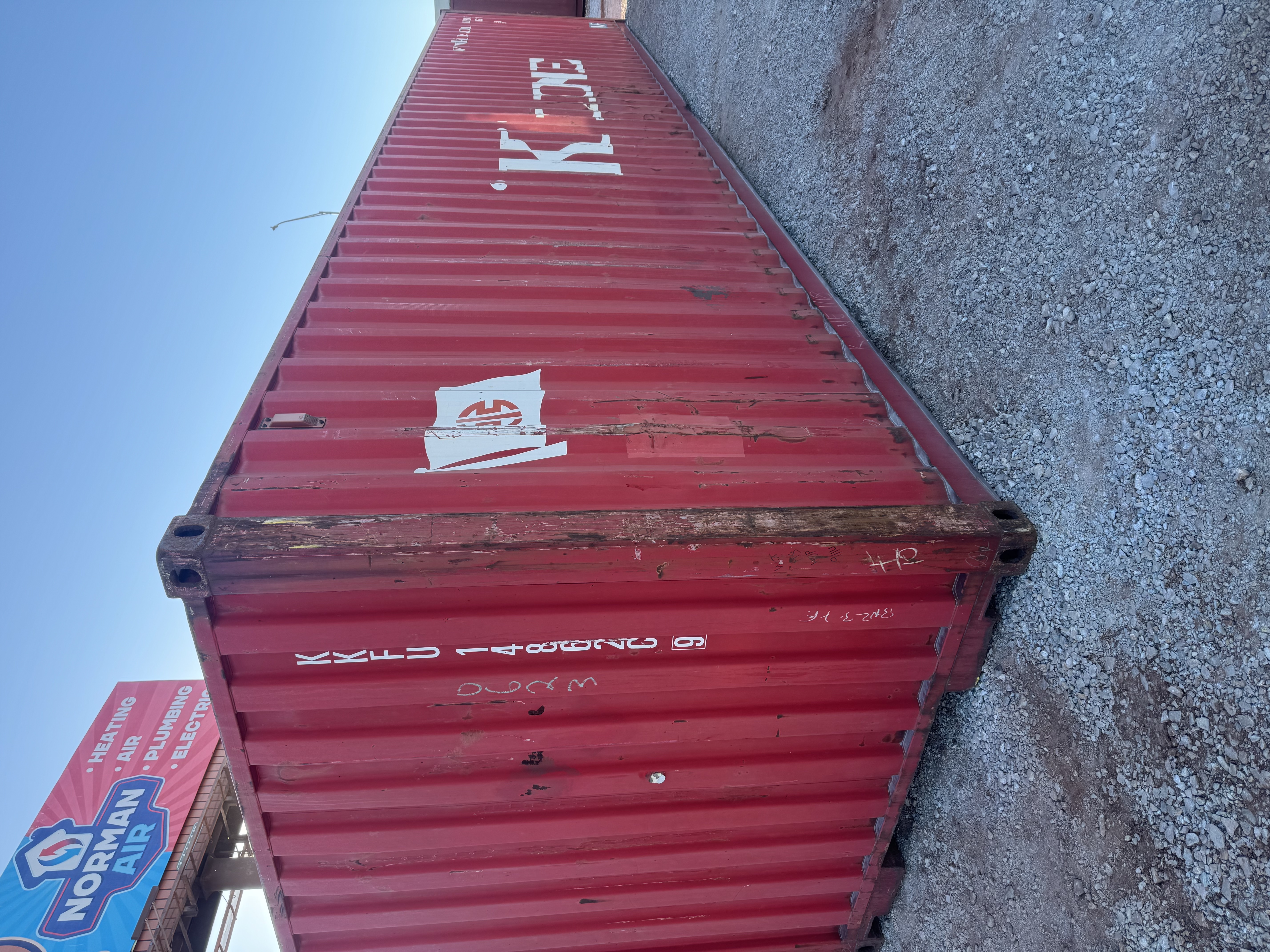 Rear corner view of the product