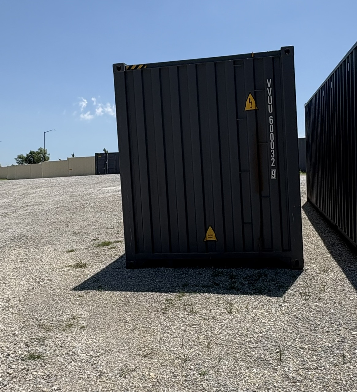 Rear corner view of the product