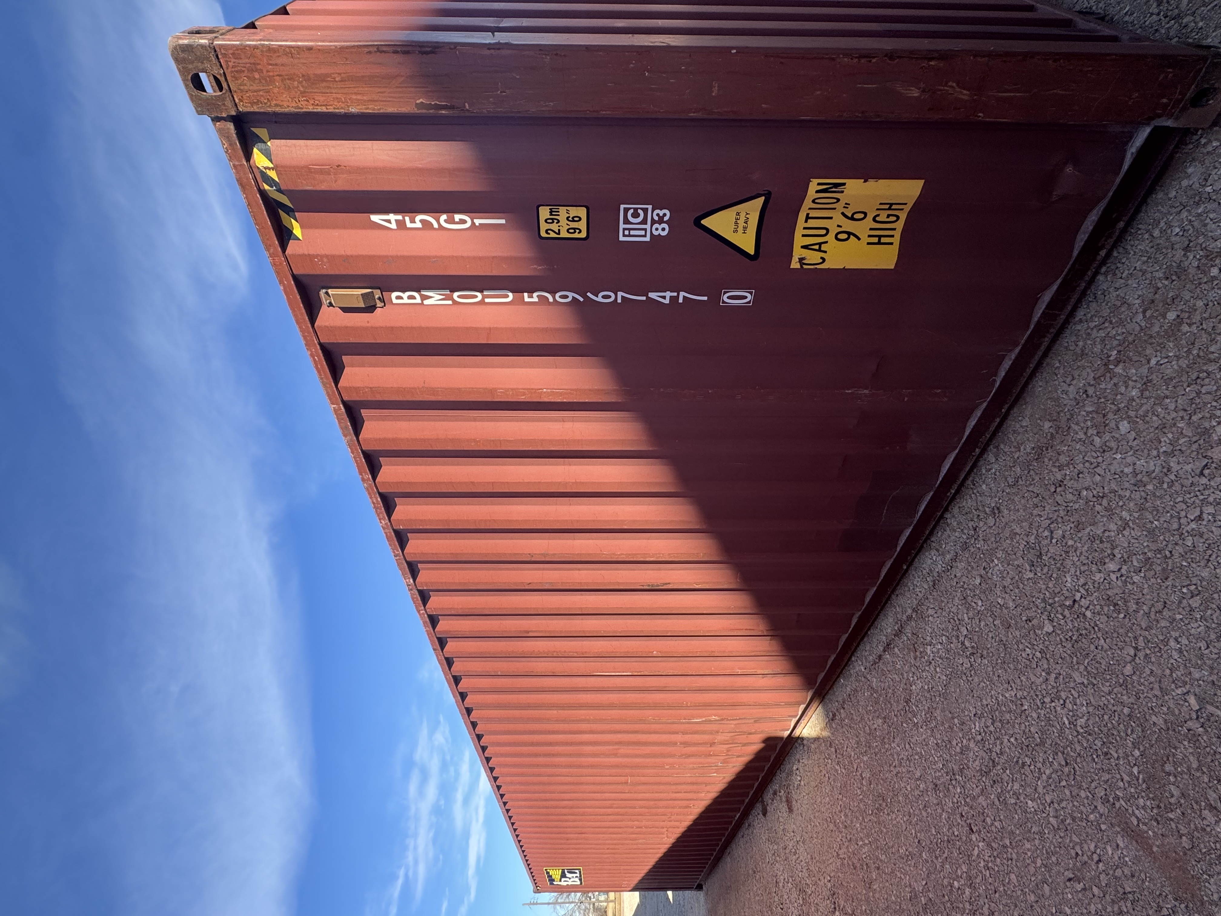 Rear corner view of the product