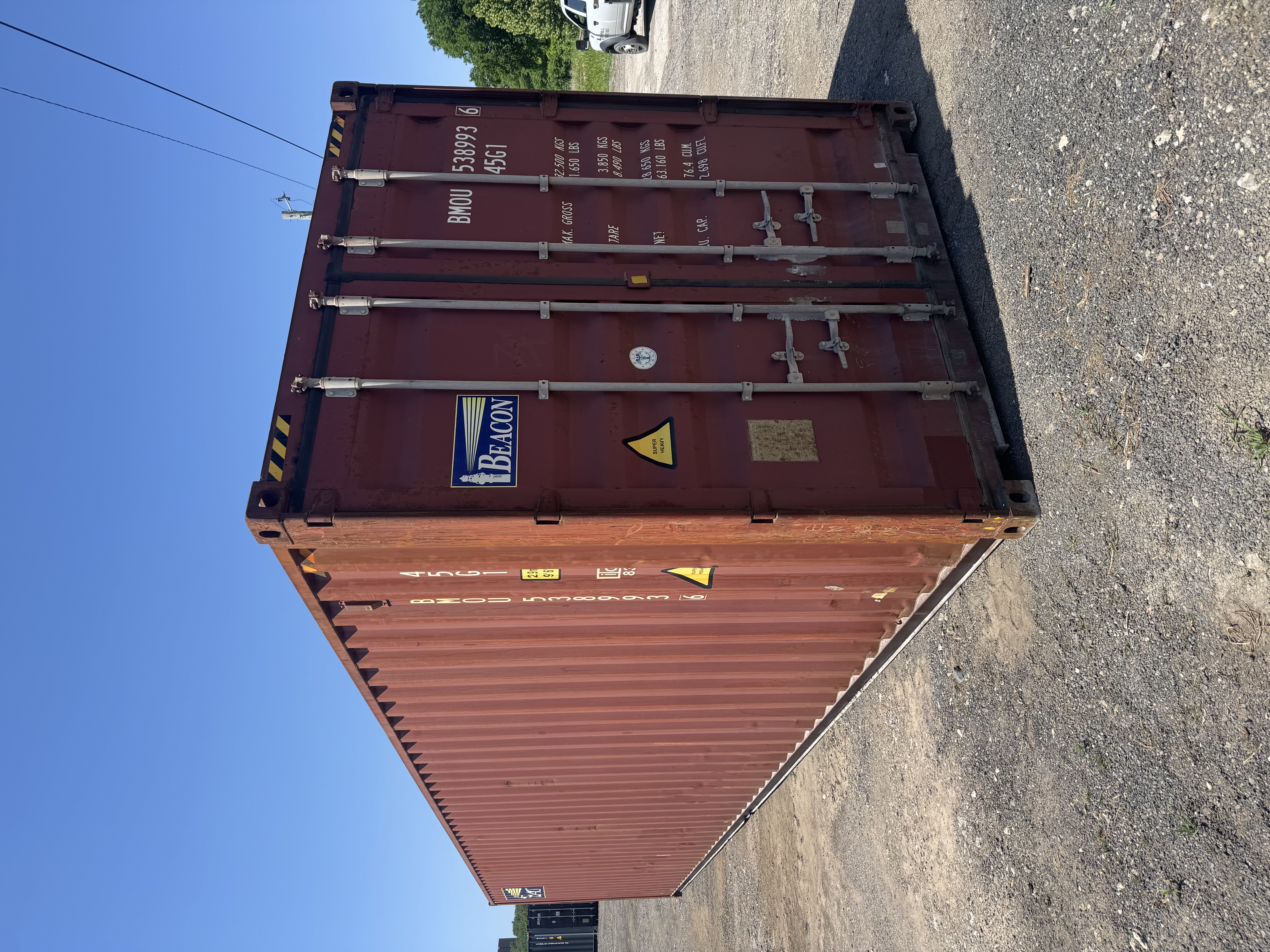 Front view of the product