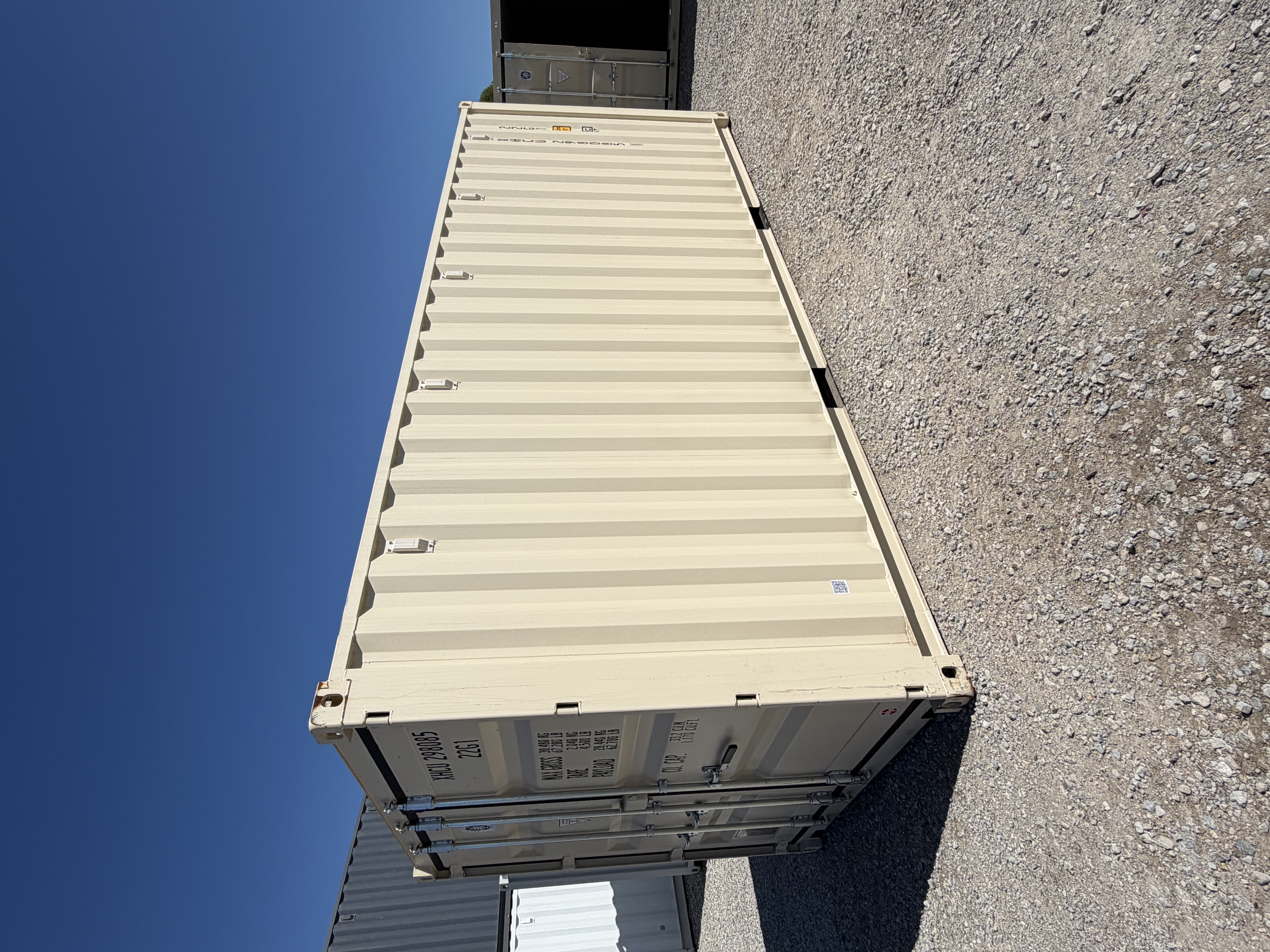 Front corner view of the product