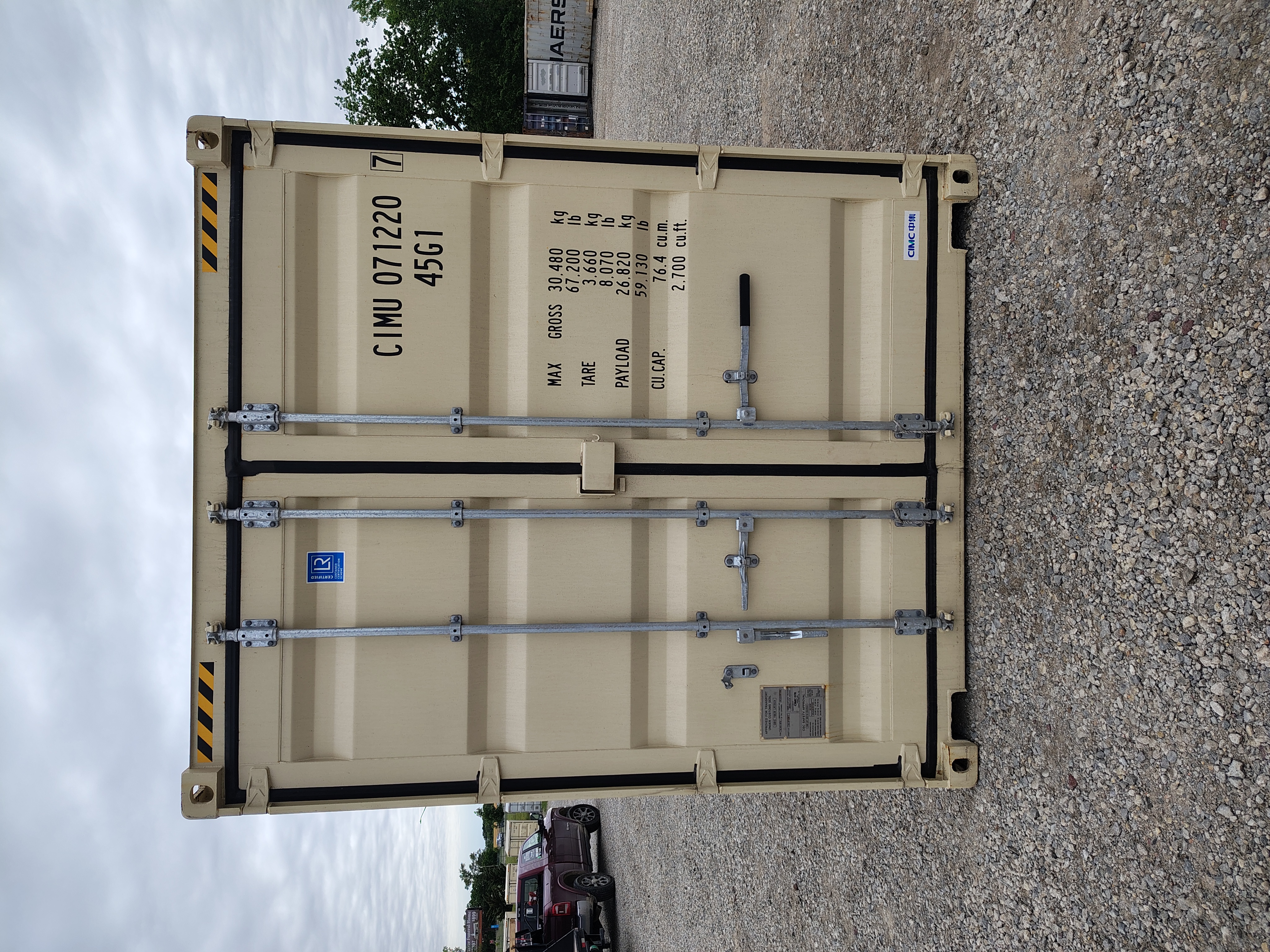 Front view of the product