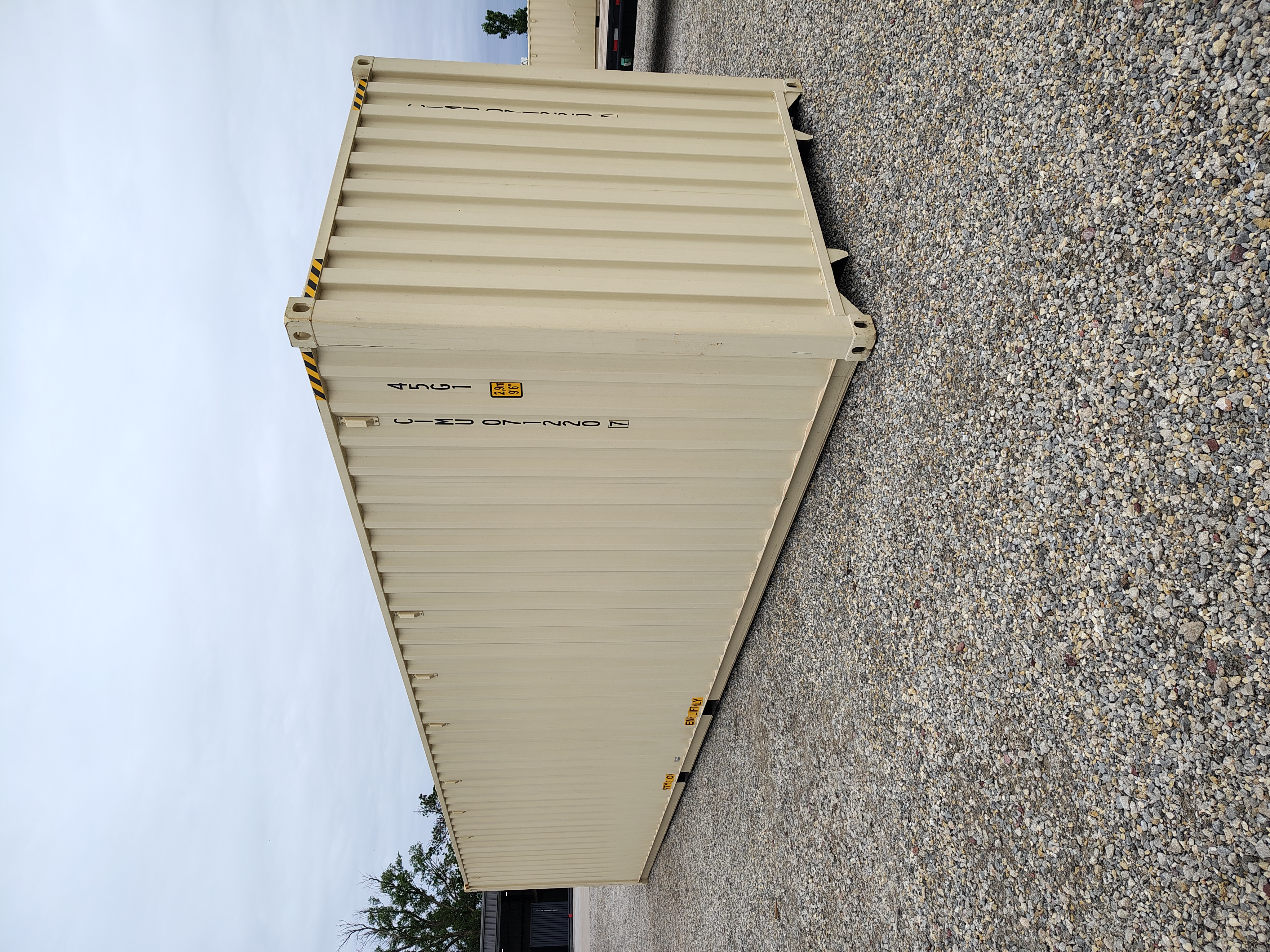 Rear corner view of the product
