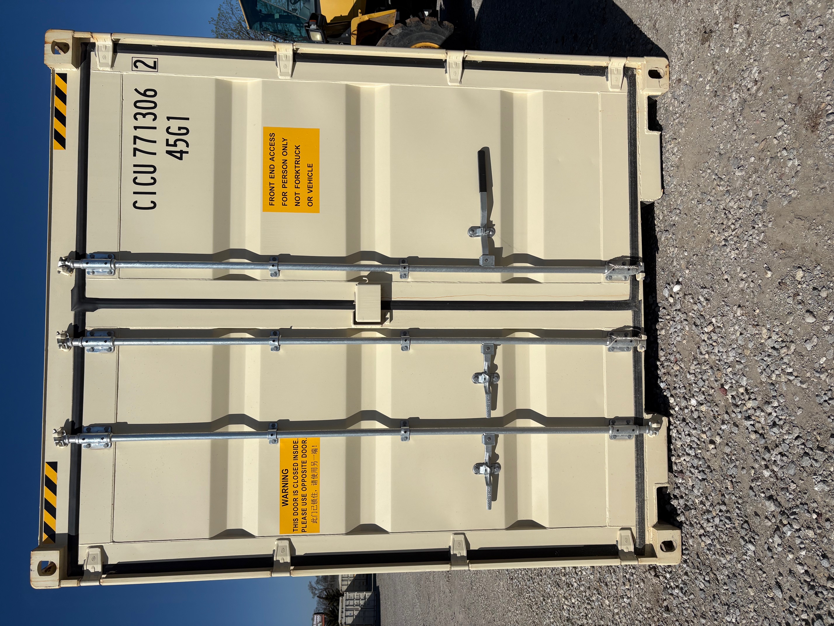 Front view of the product