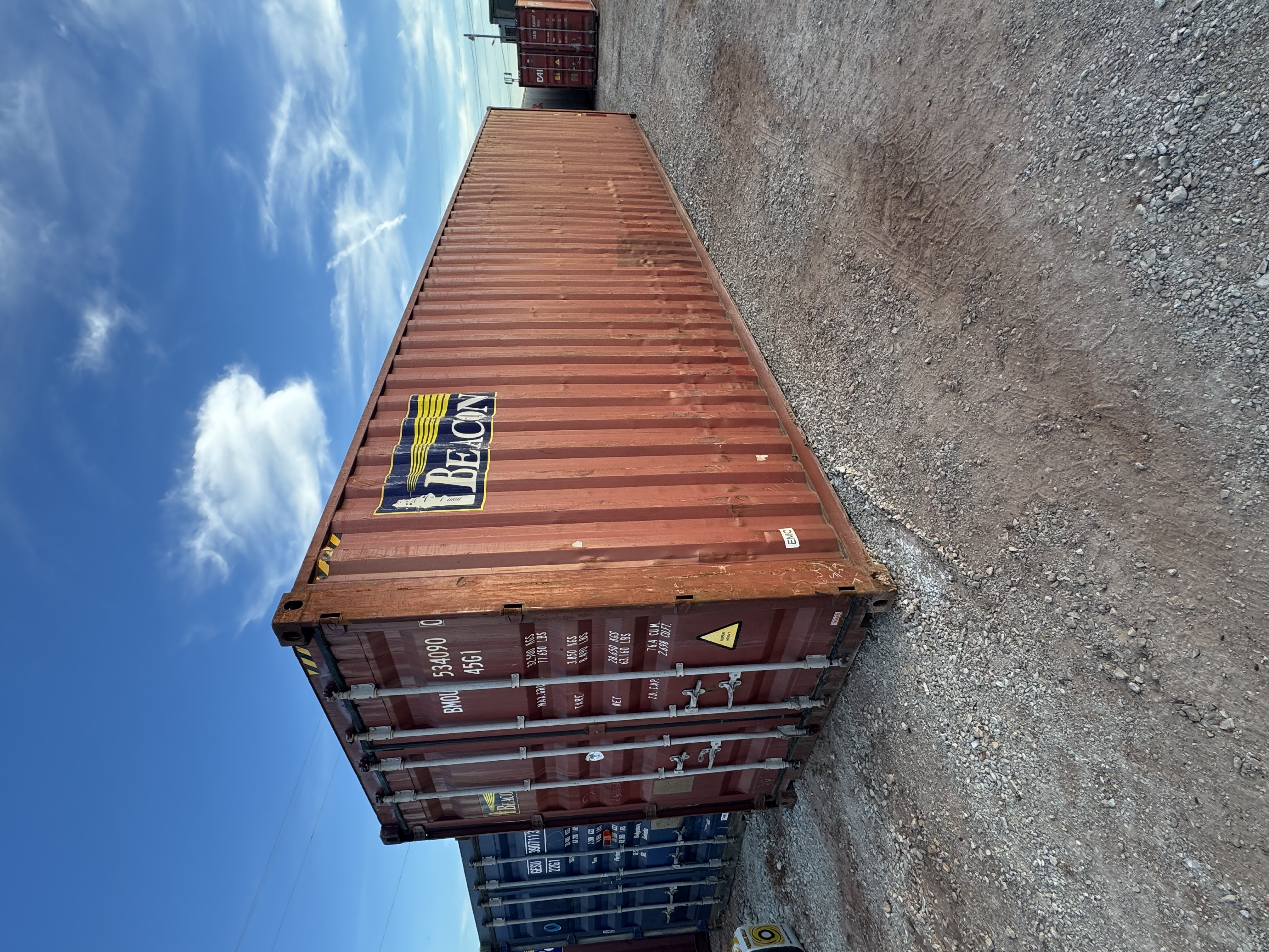 Front corner view of the product