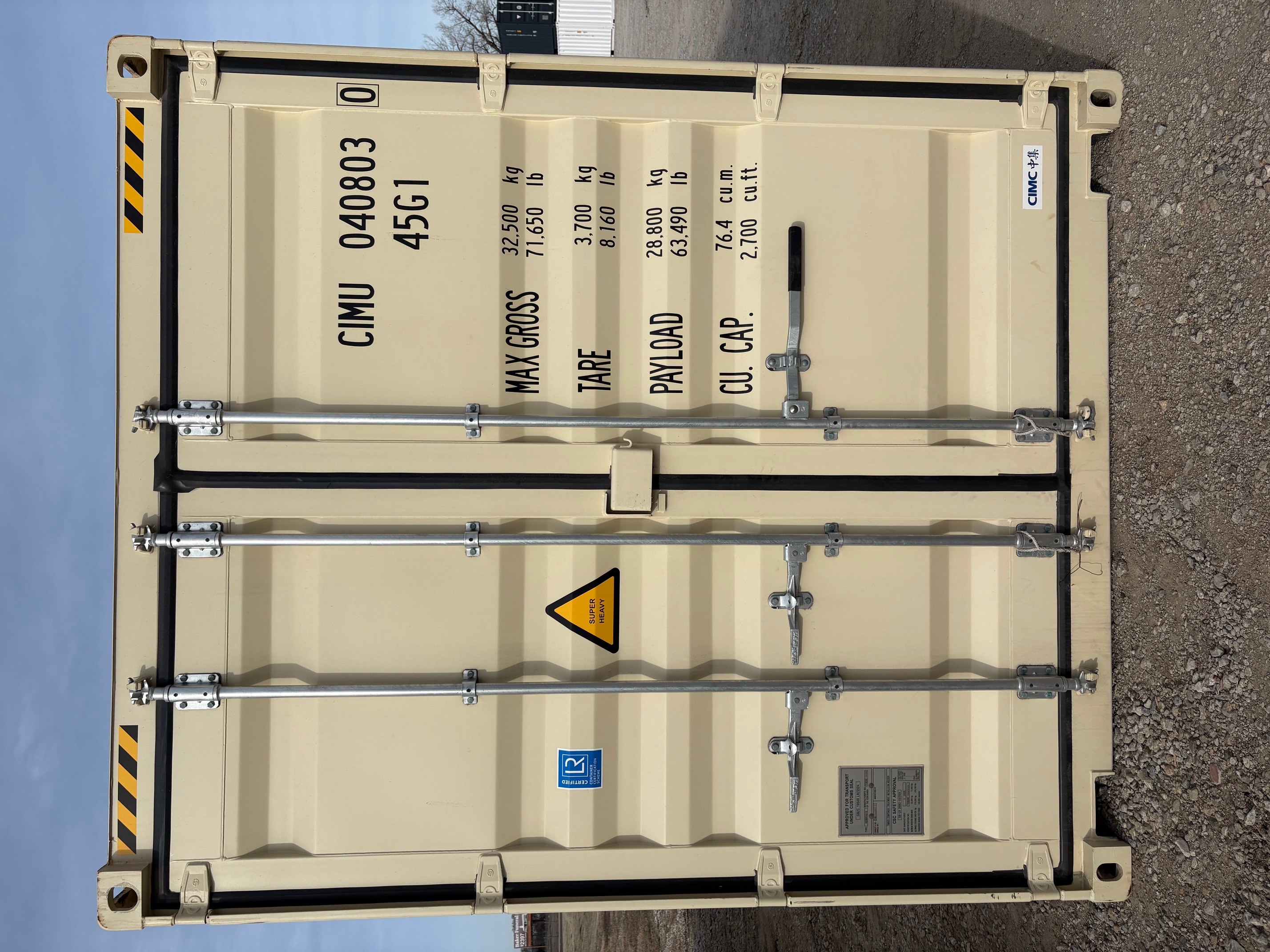 Front view of the product