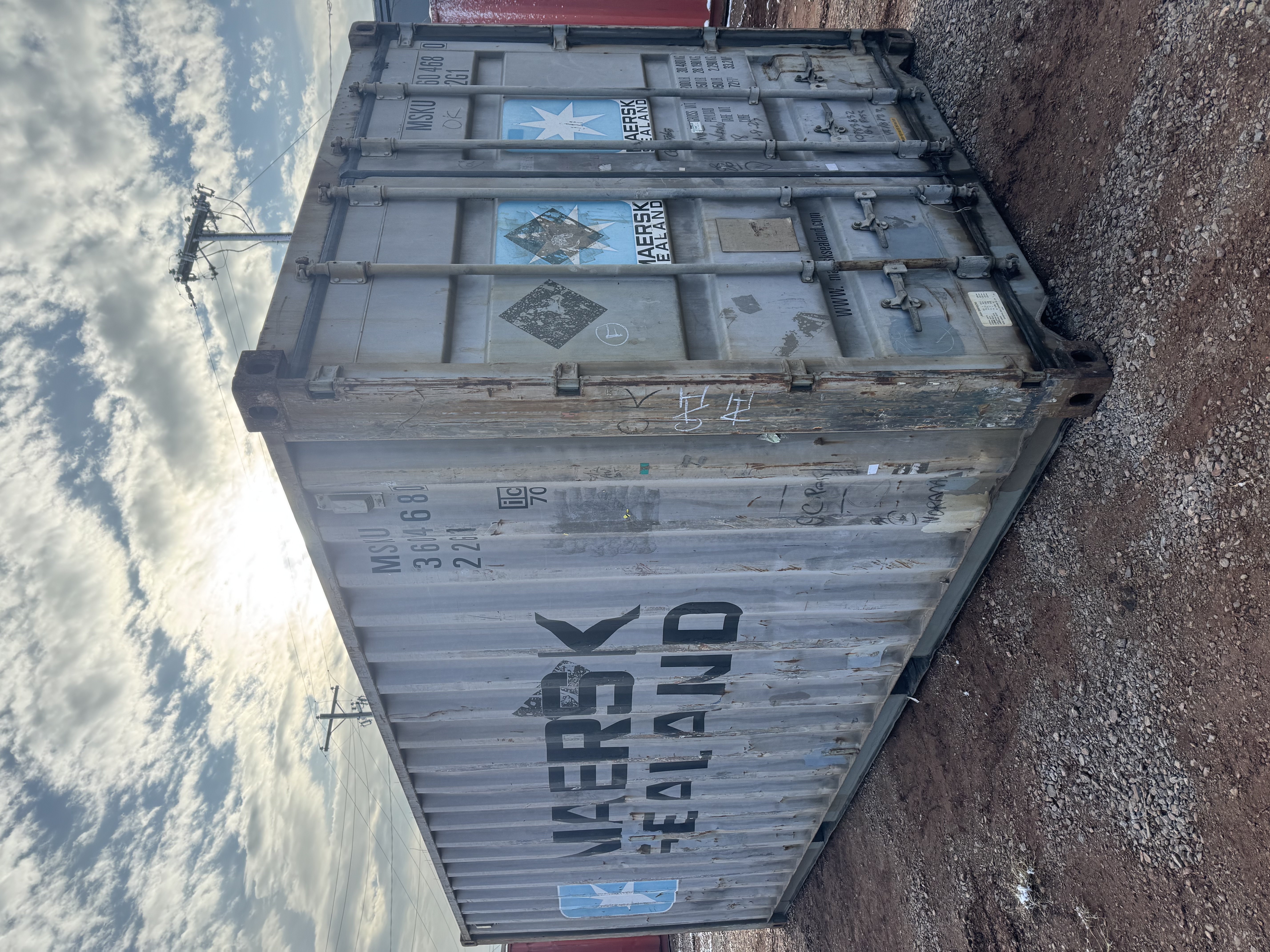 Front corner view of the product