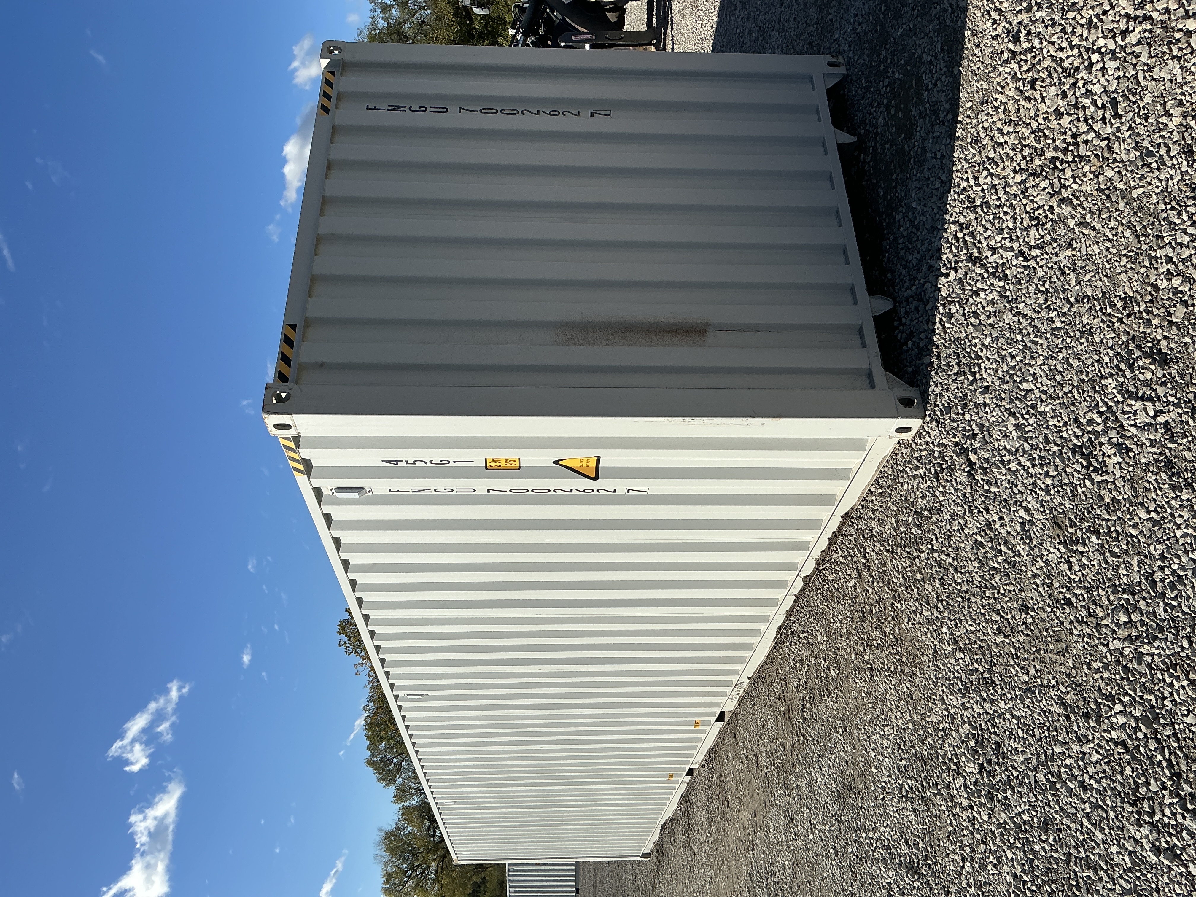 Rear corner view of the product