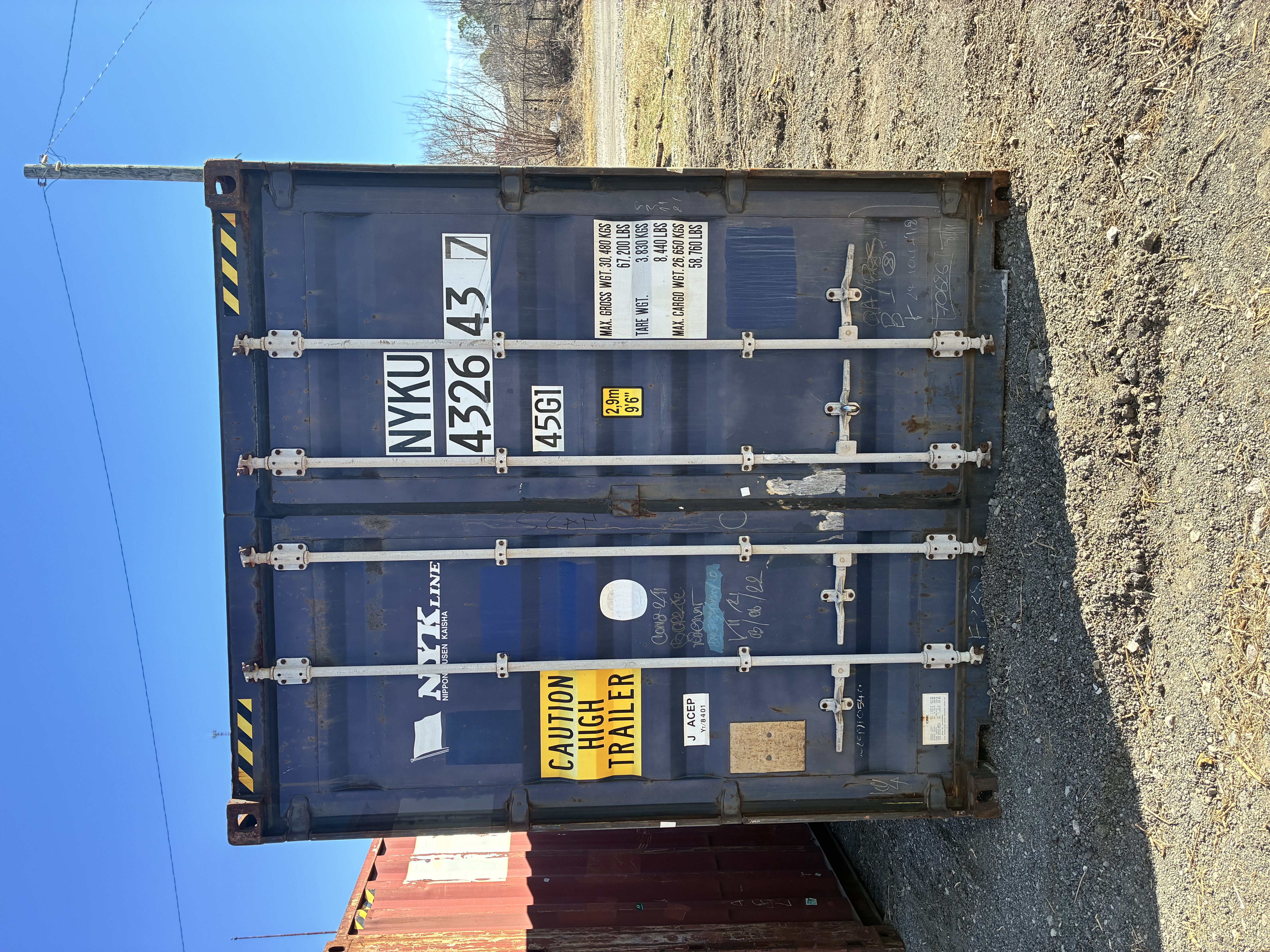 Front view of the product