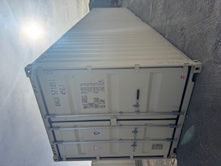 Front corner view of the product