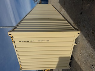 Rear corner view of the product