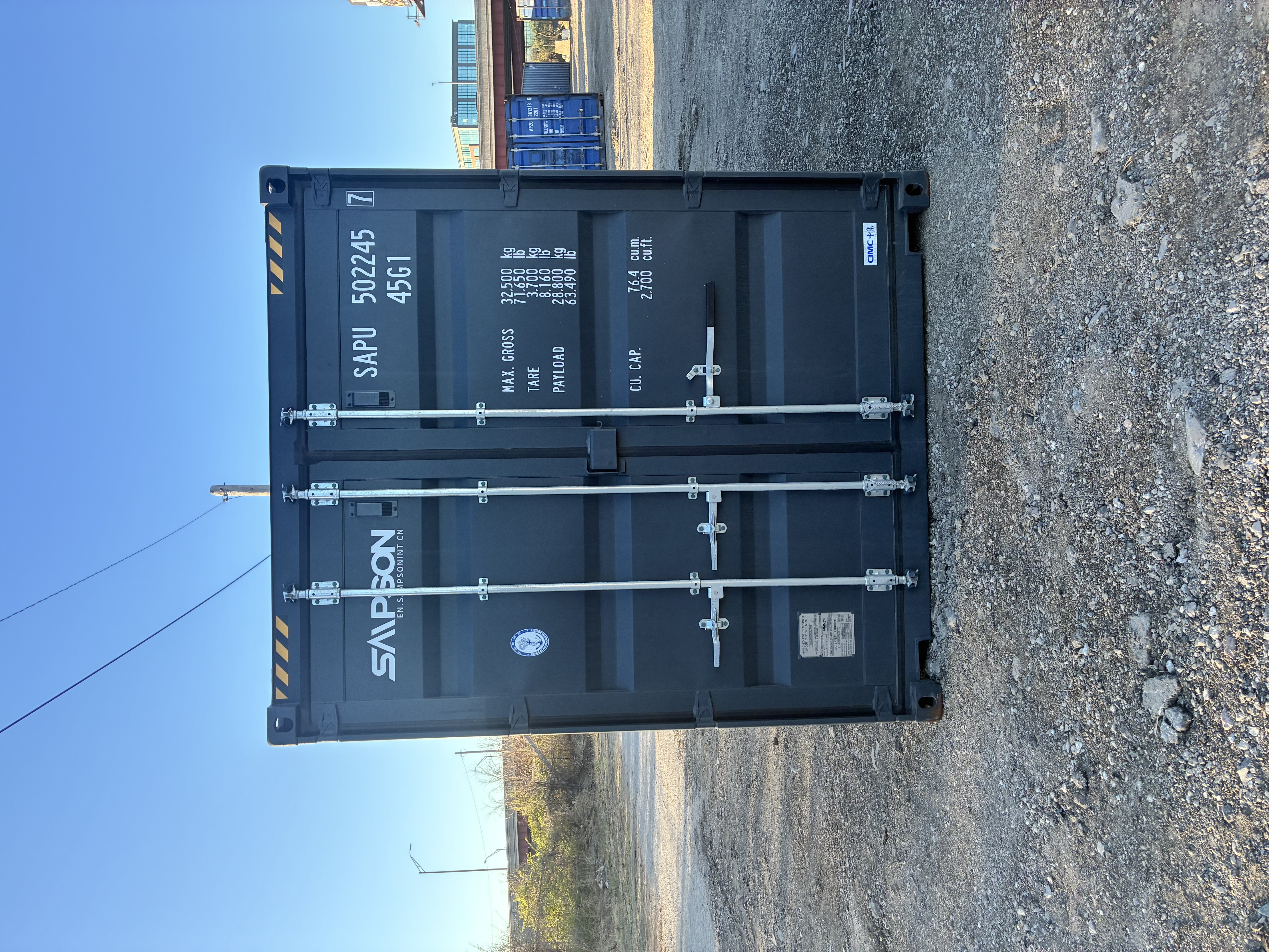 Front view of the product