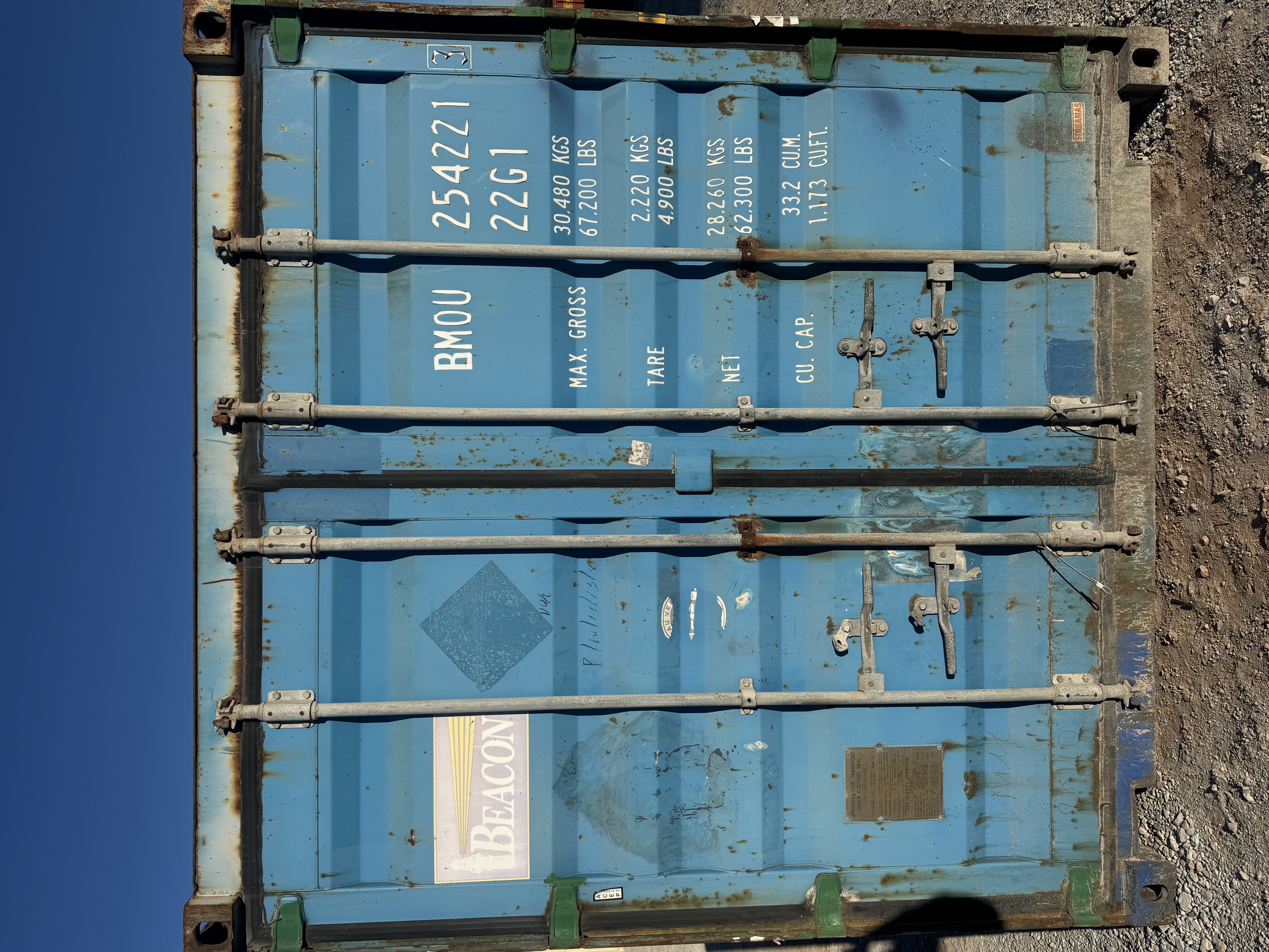 Front view of the product