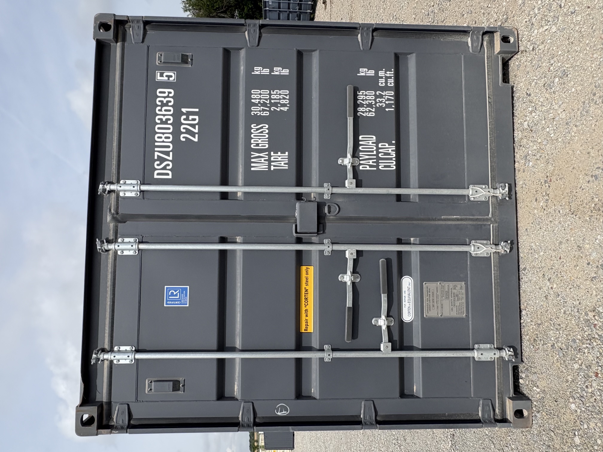 Front view of the product