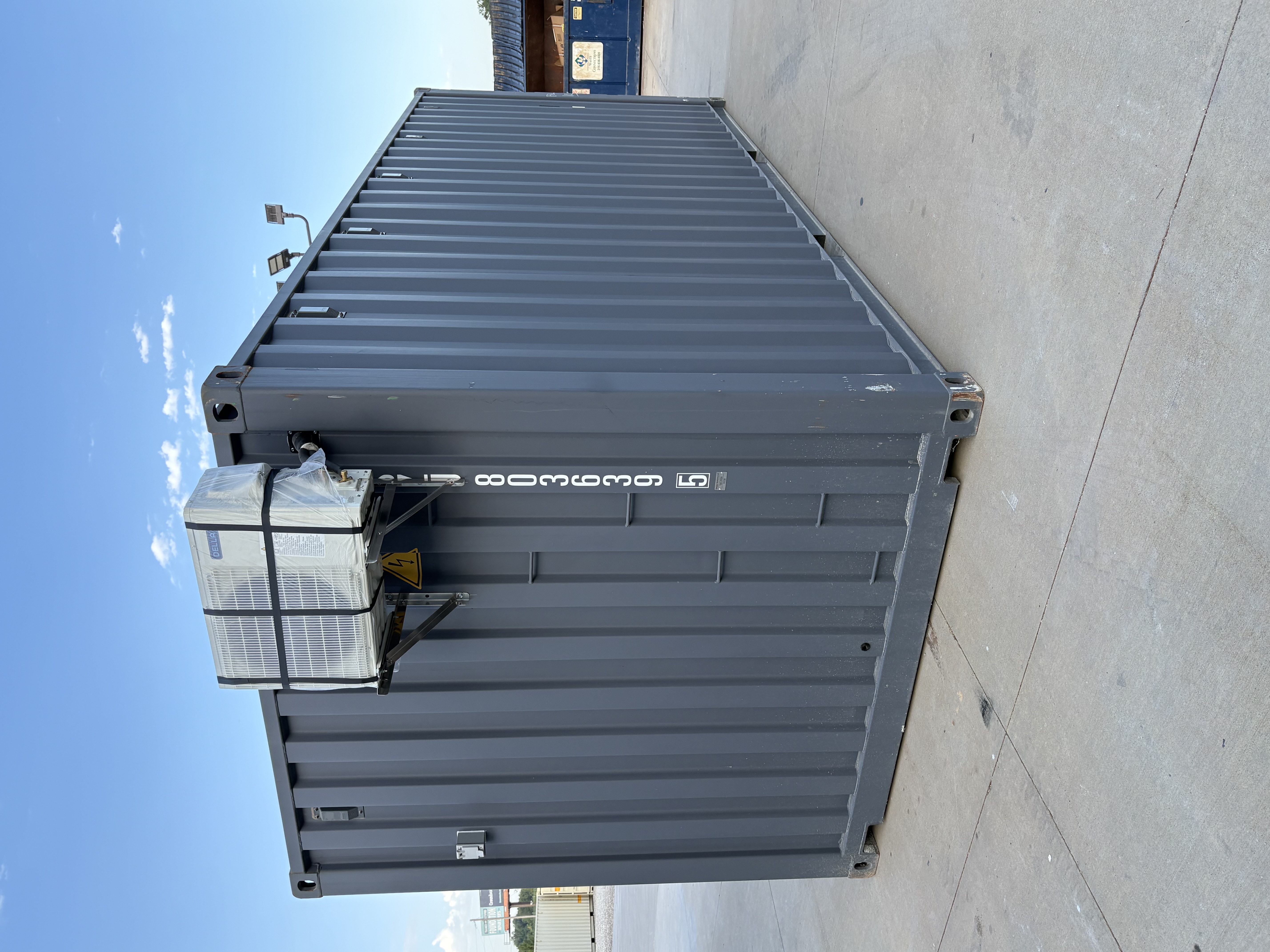 Rear corner view of the product