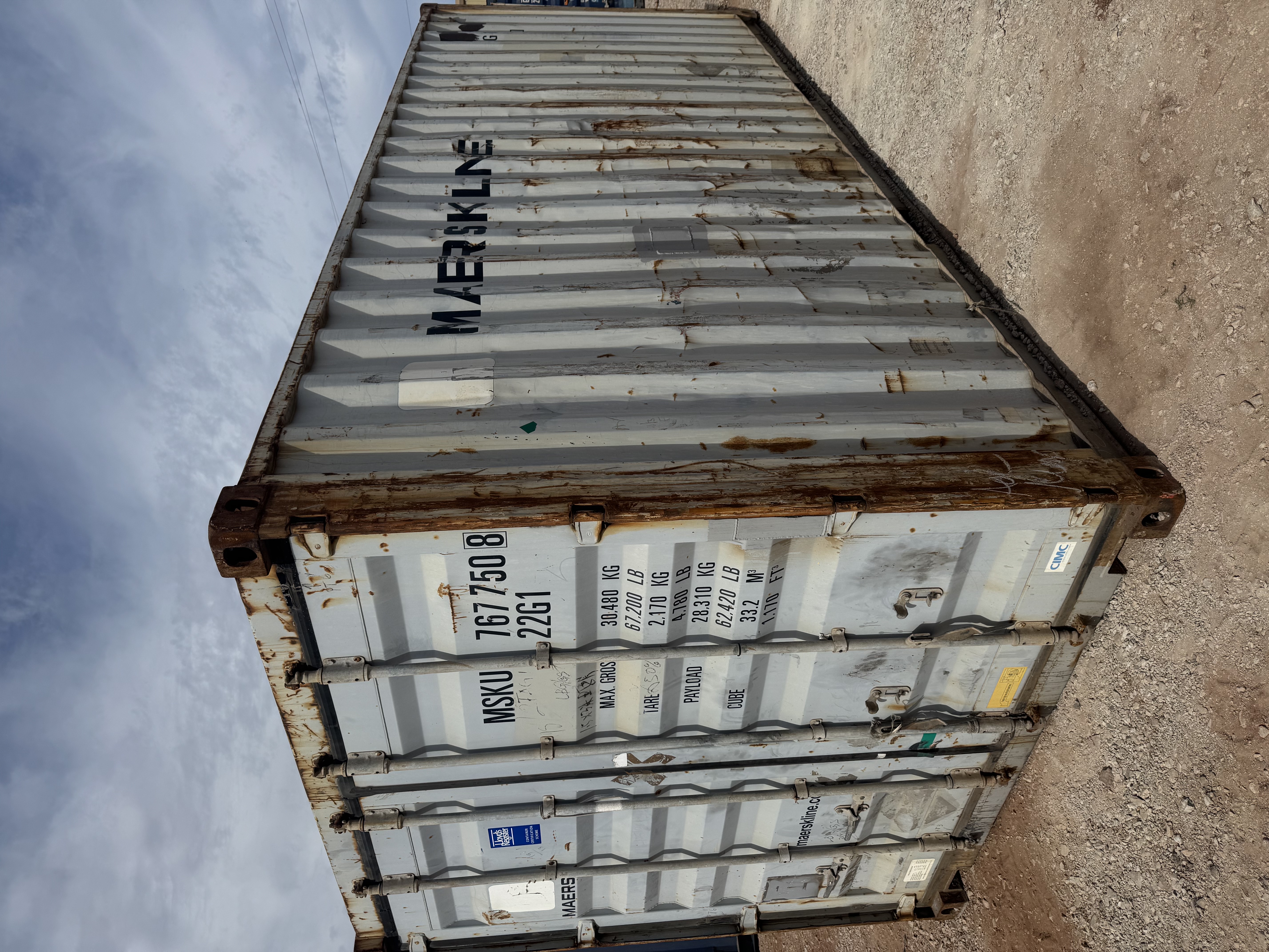 Front corner view of the product