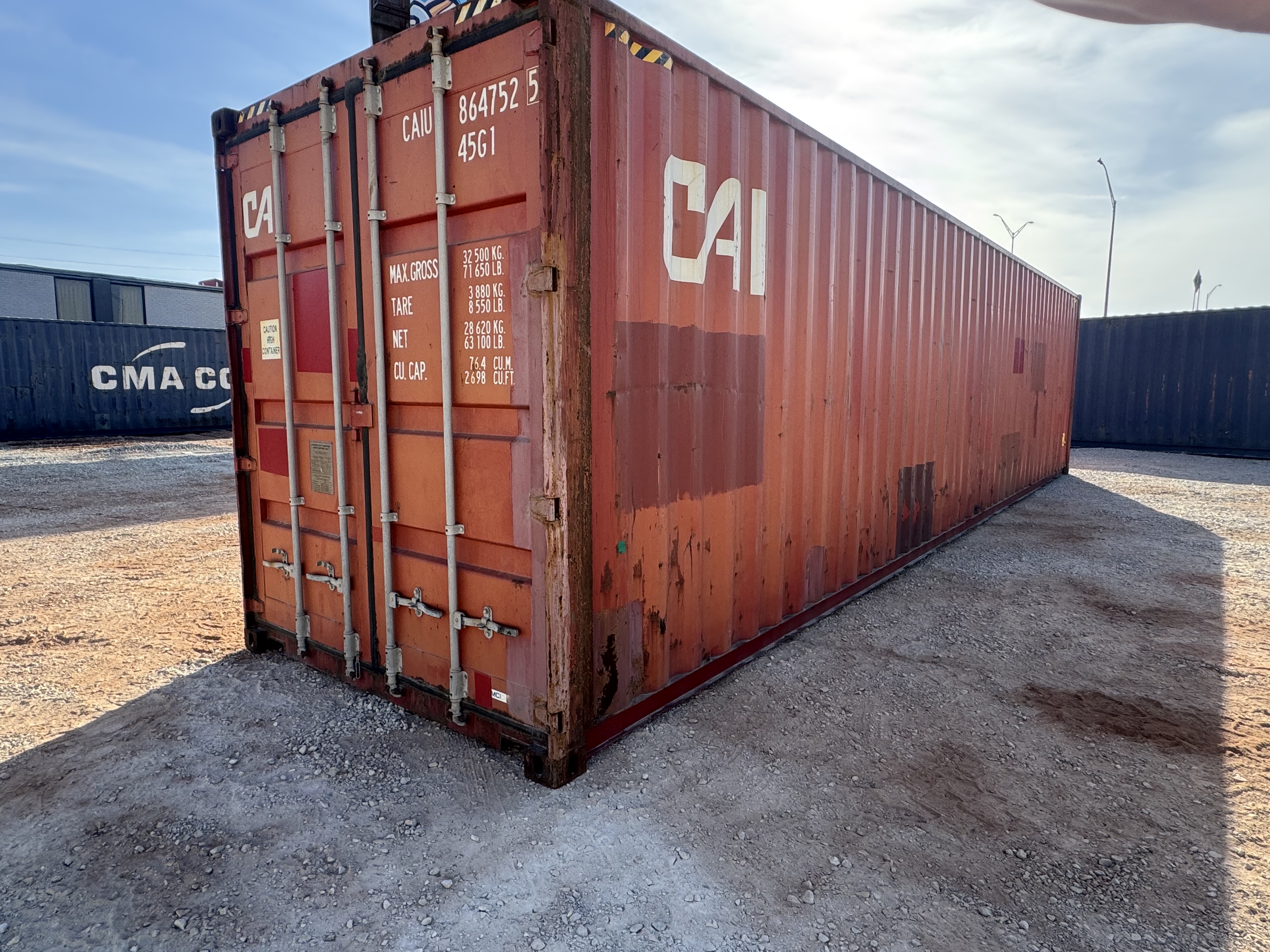 Front view of the product