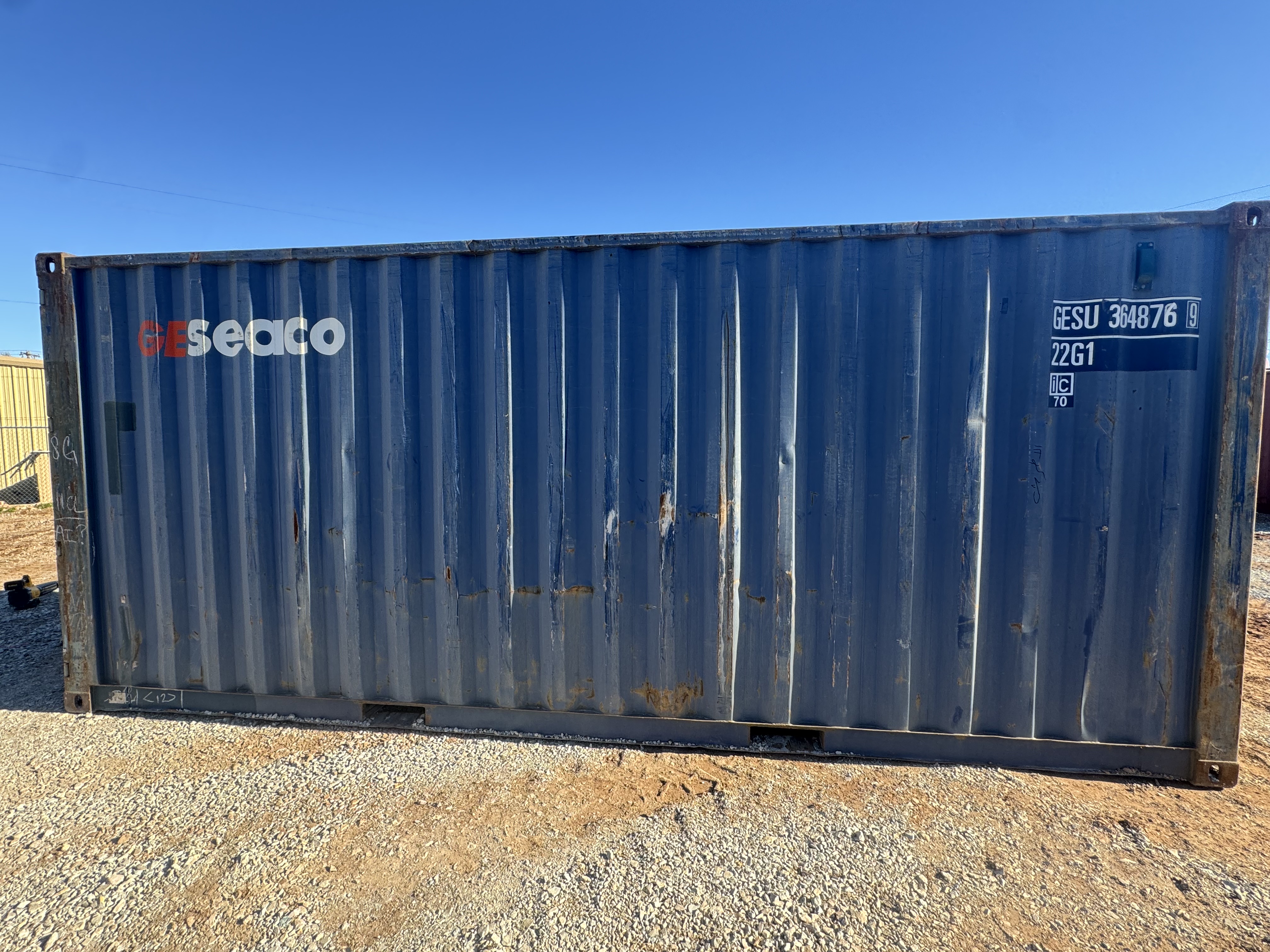 Front corner view of the product