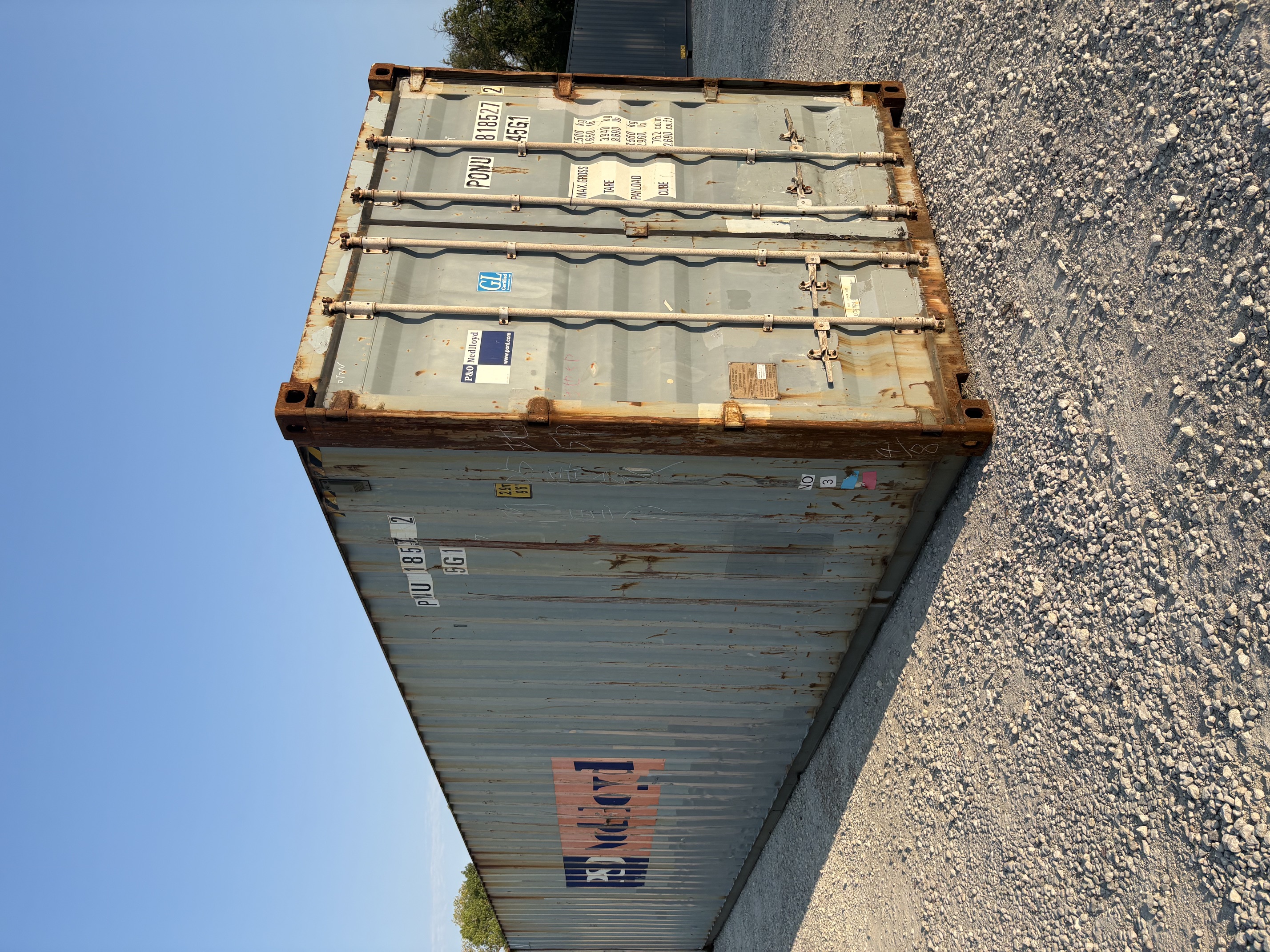 Front corner view of the product