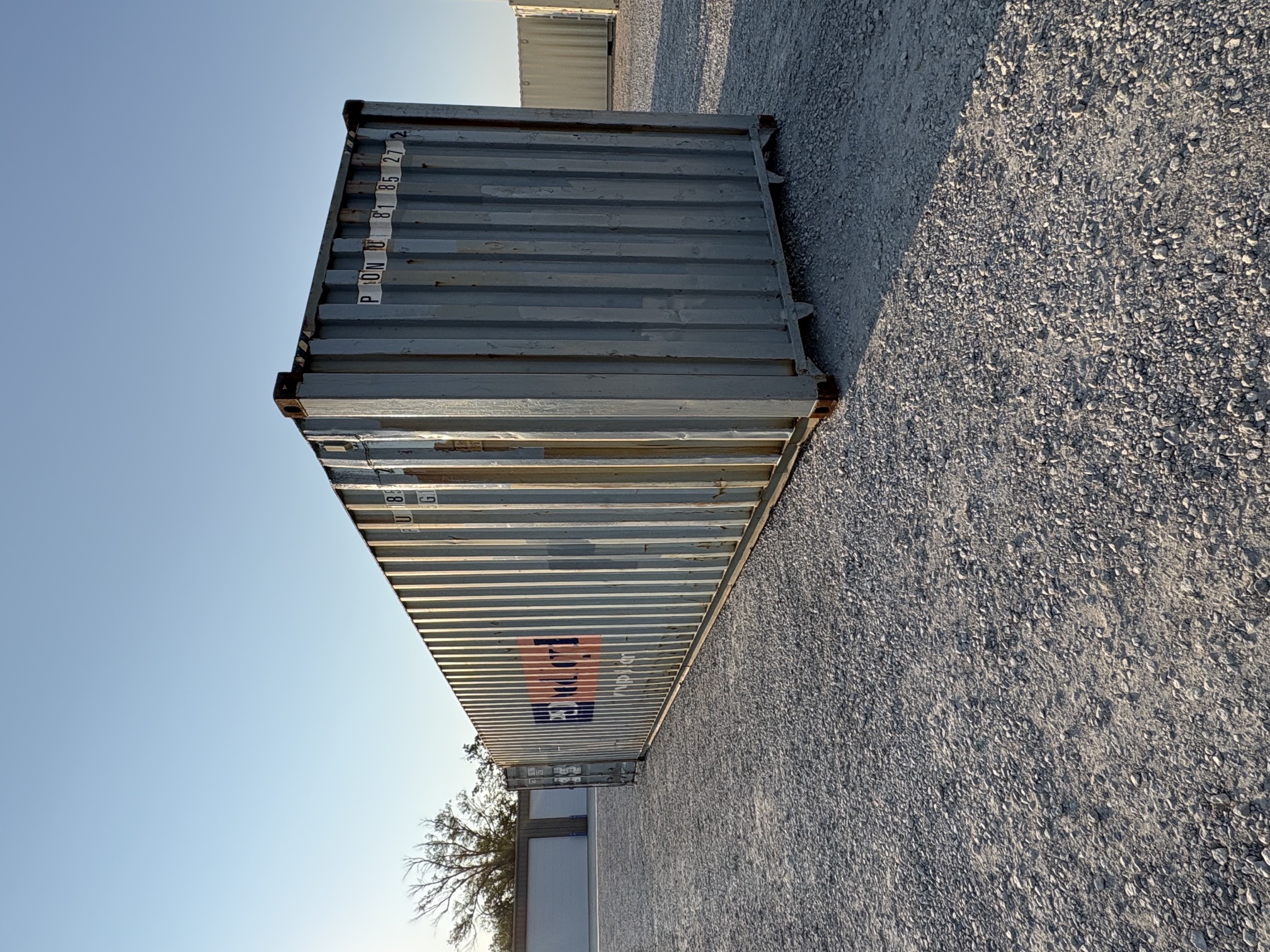 Rear corner view of the product