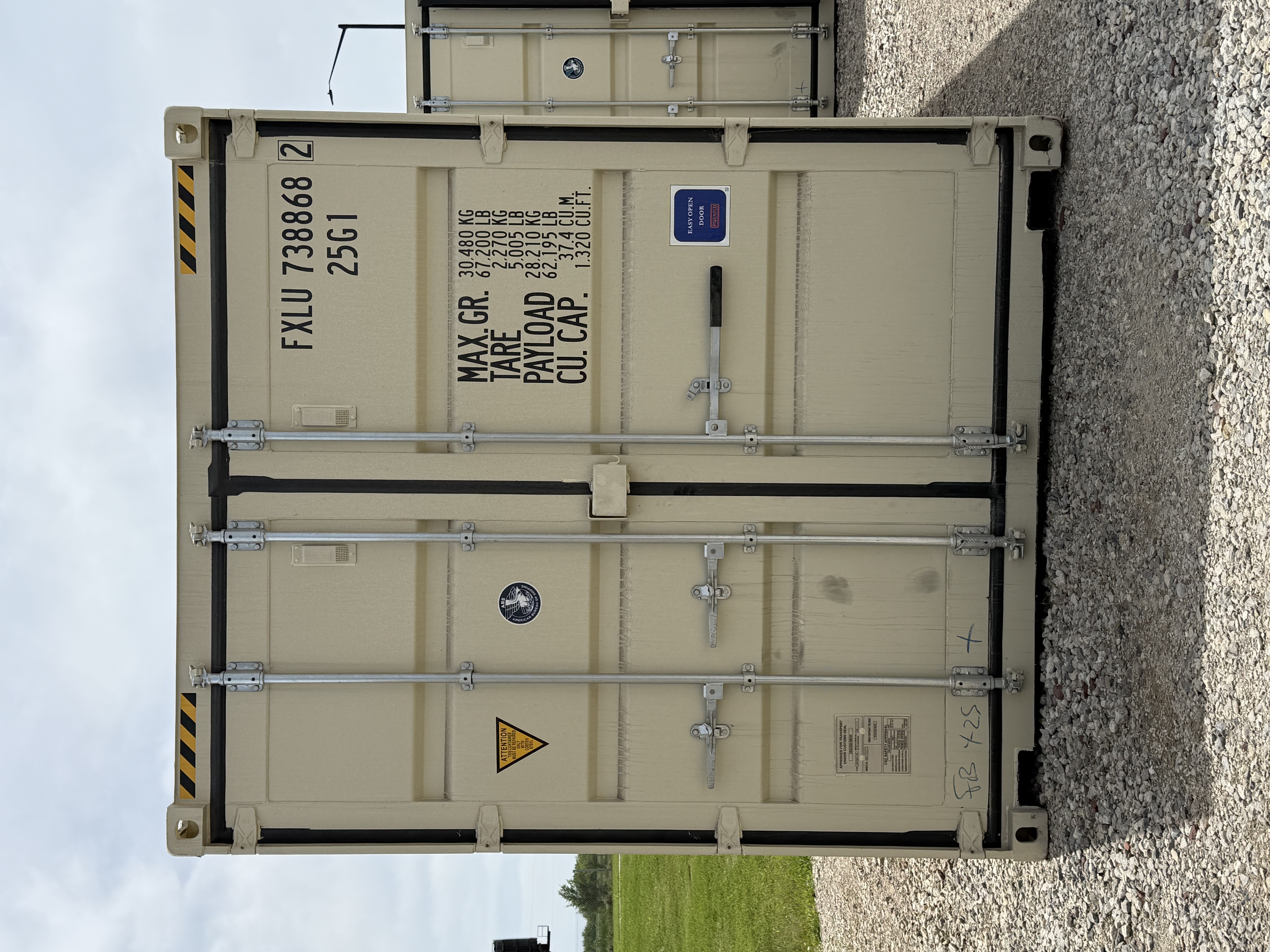 Front view of the product