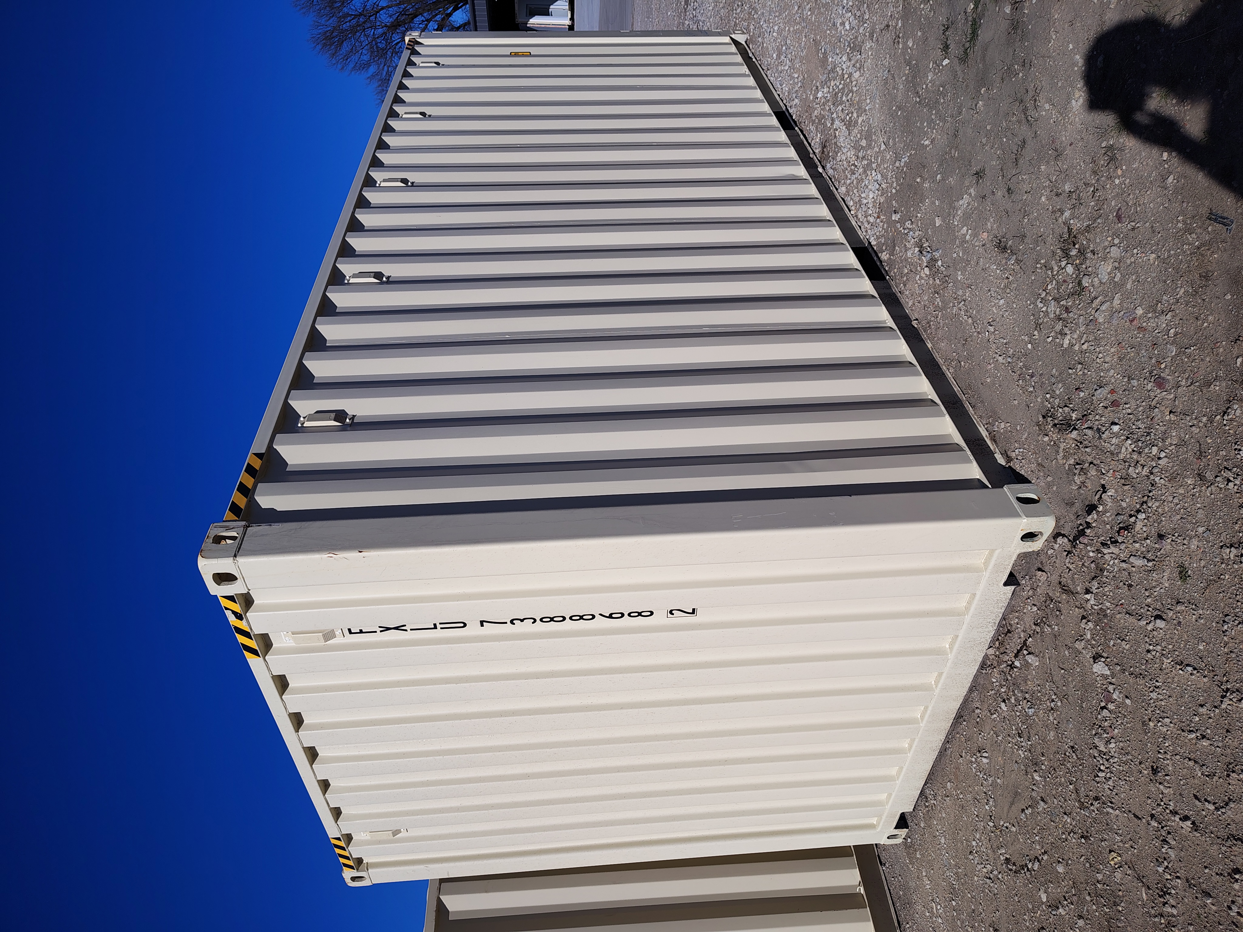 Rear corner view of the product