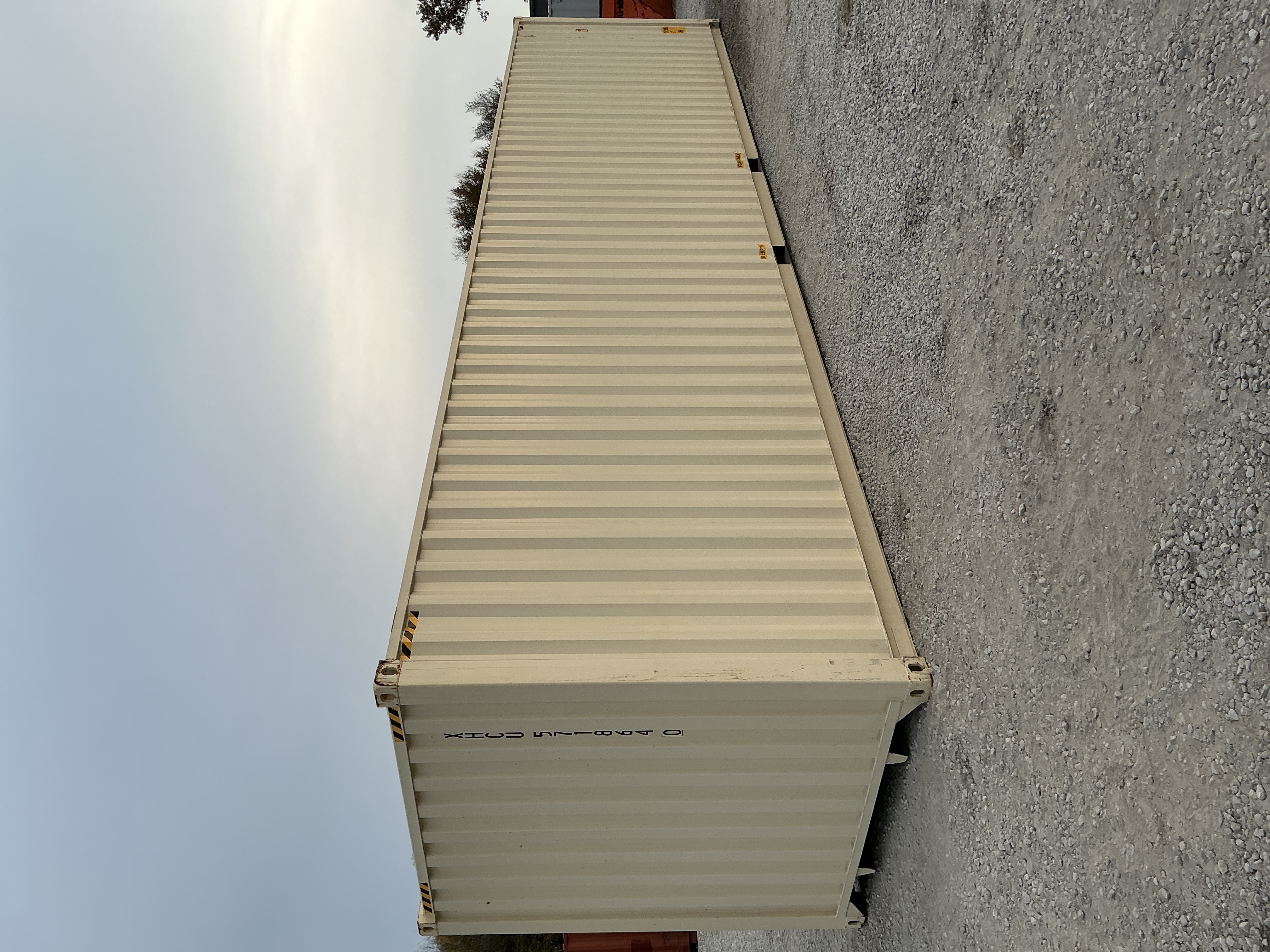 Rear corner view of the product