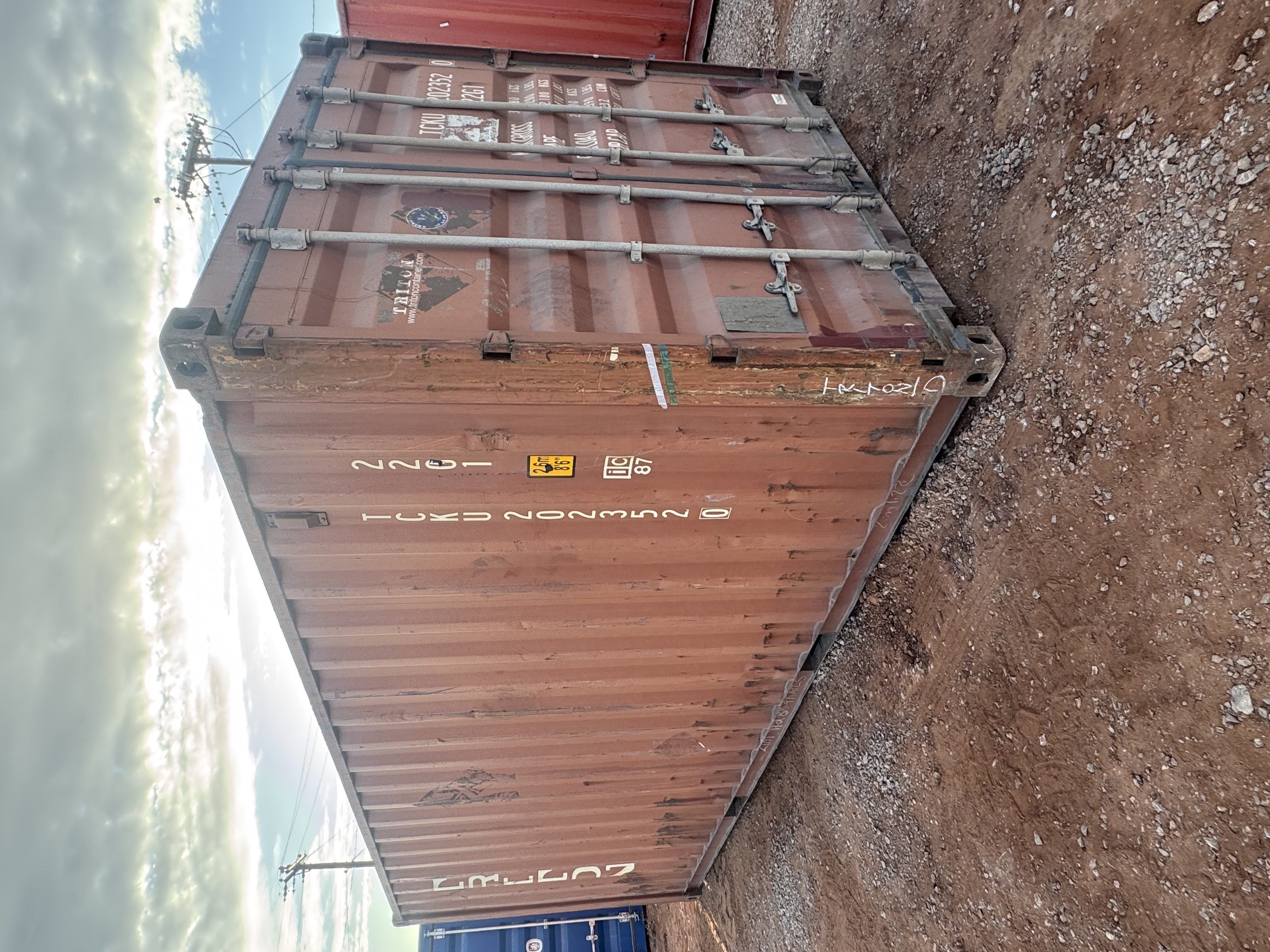 Front corner view of the product